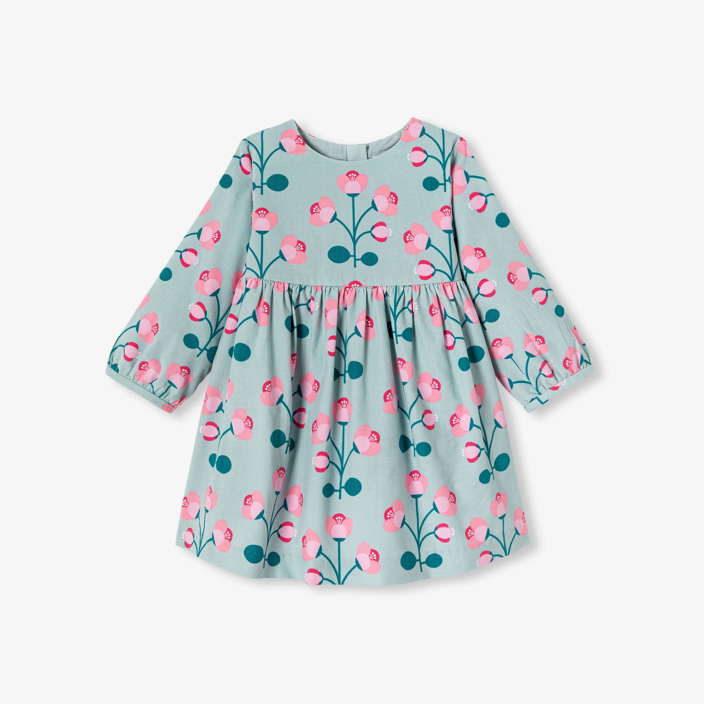 Baby girl velvet dress