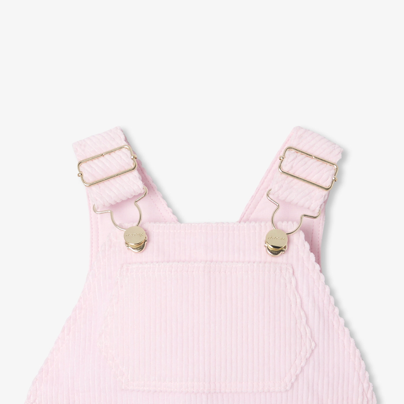 Baby girl corduroy overalls