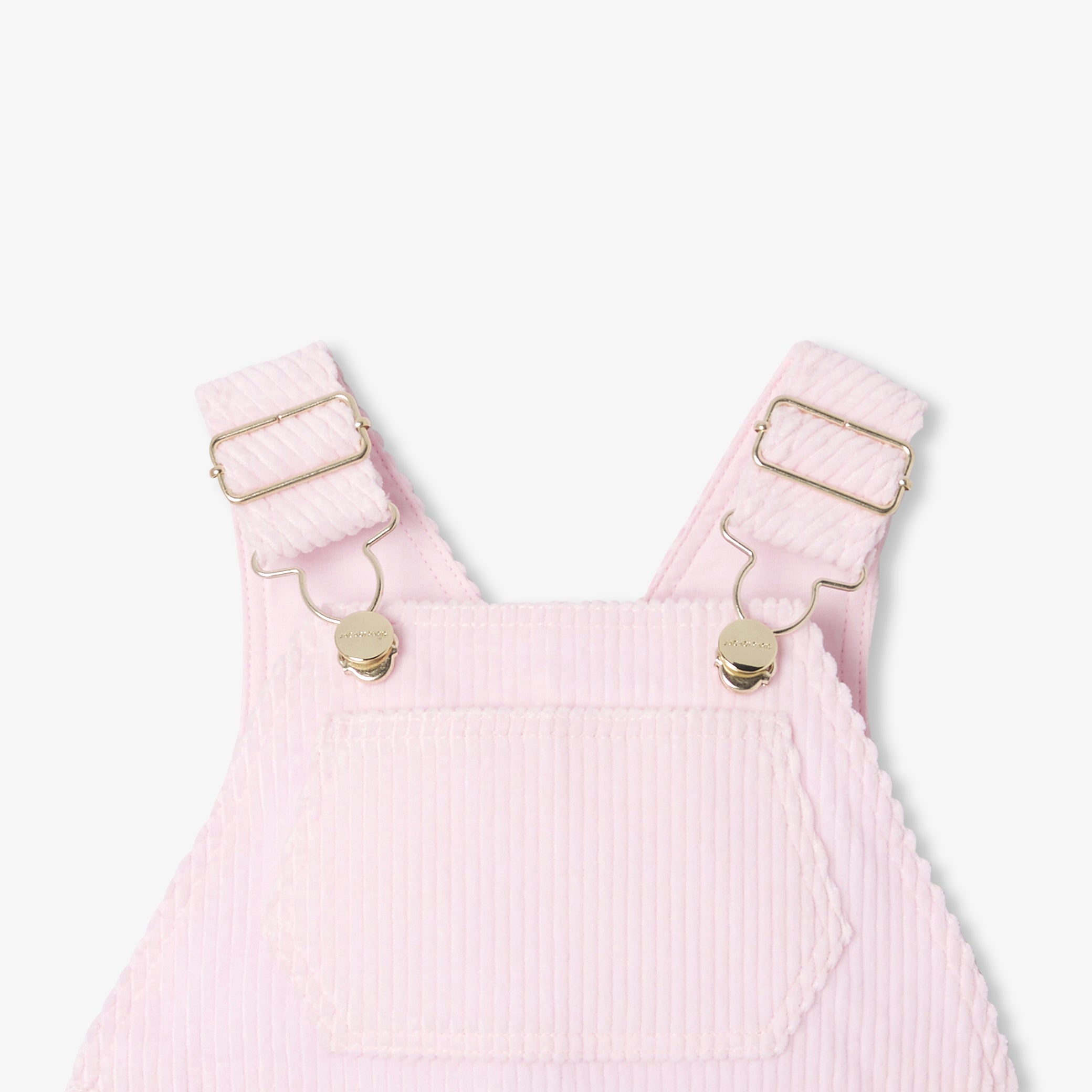 Baby girl corduroy overalls