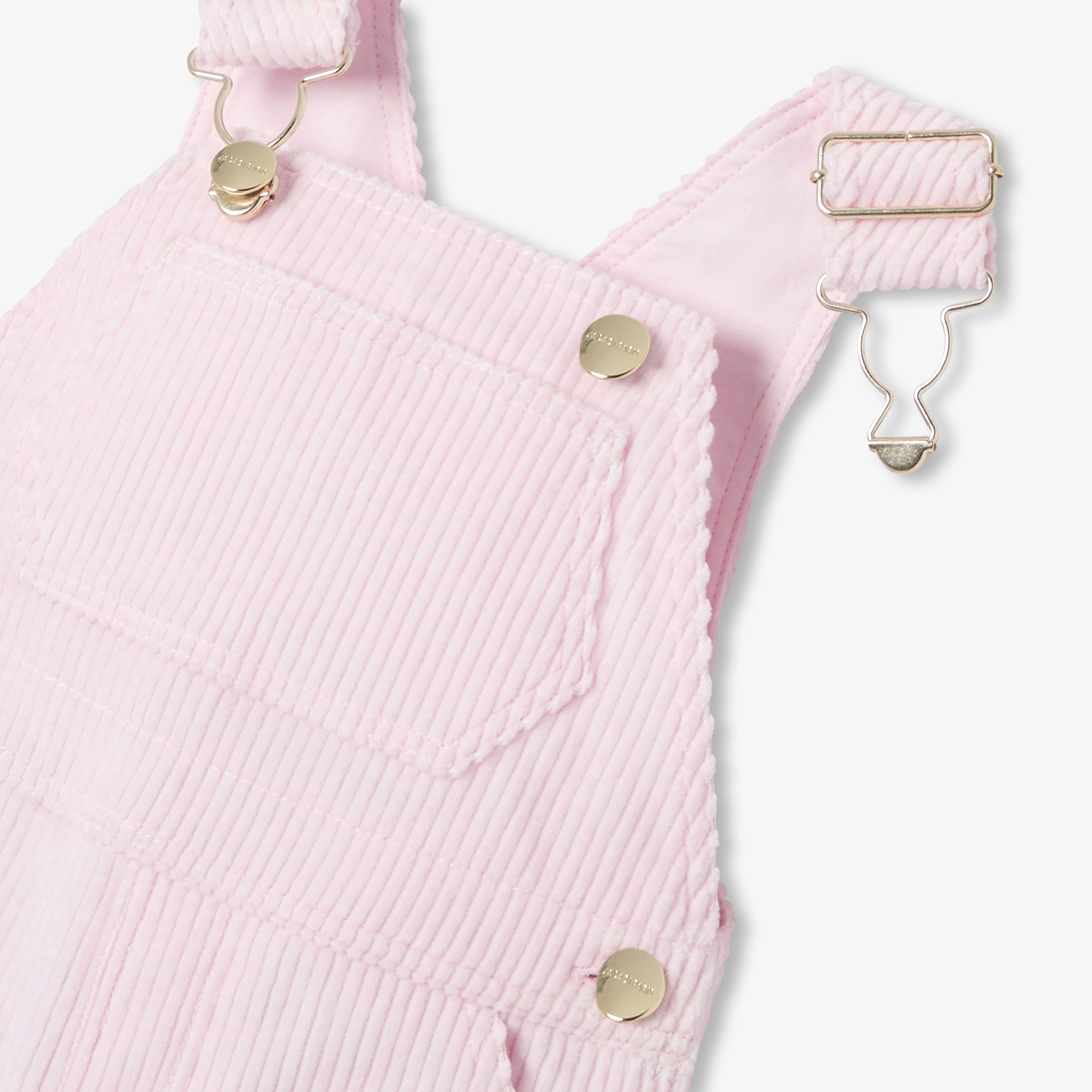 Baby girl corduroy overalls