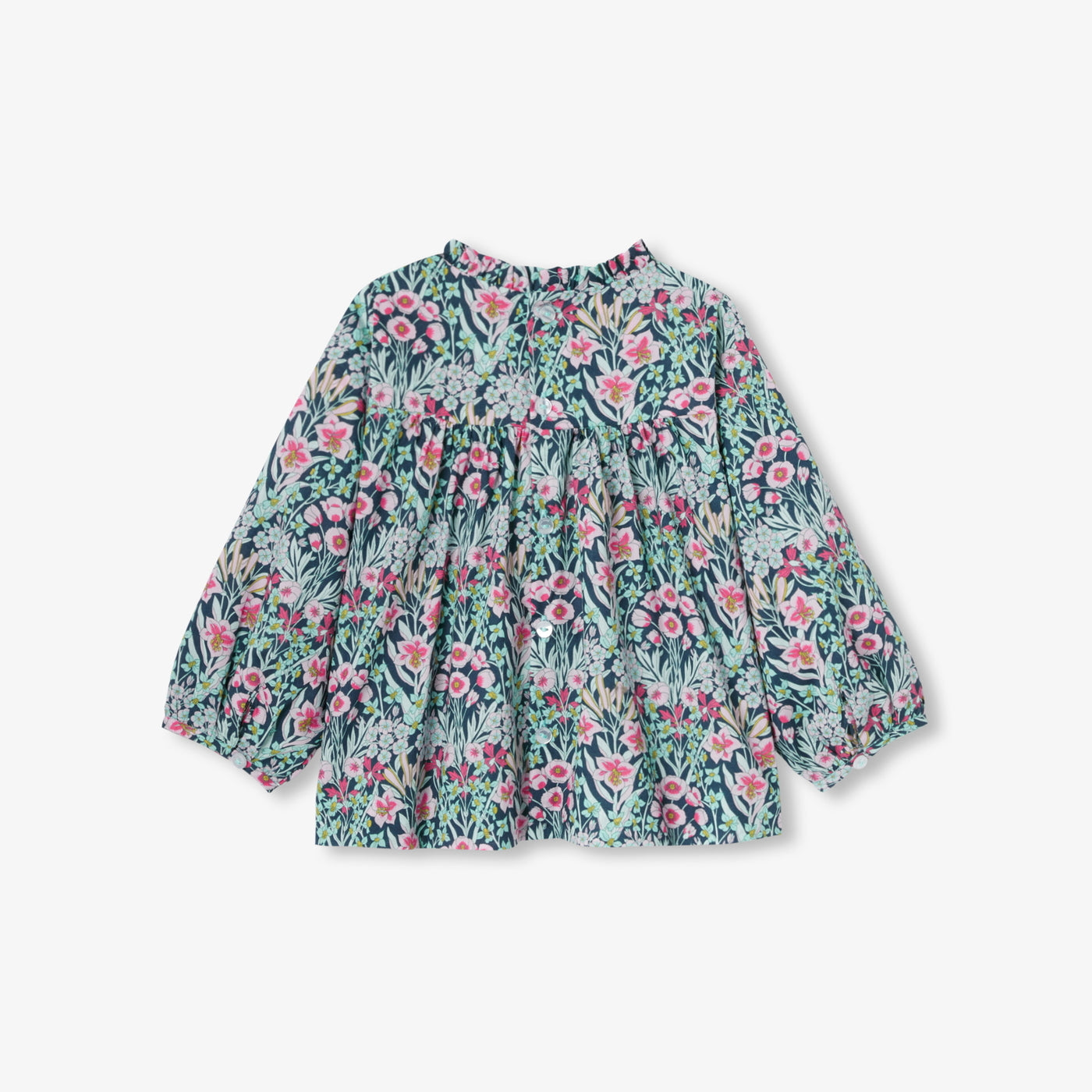 Baby girl blouse in Liberty fabric