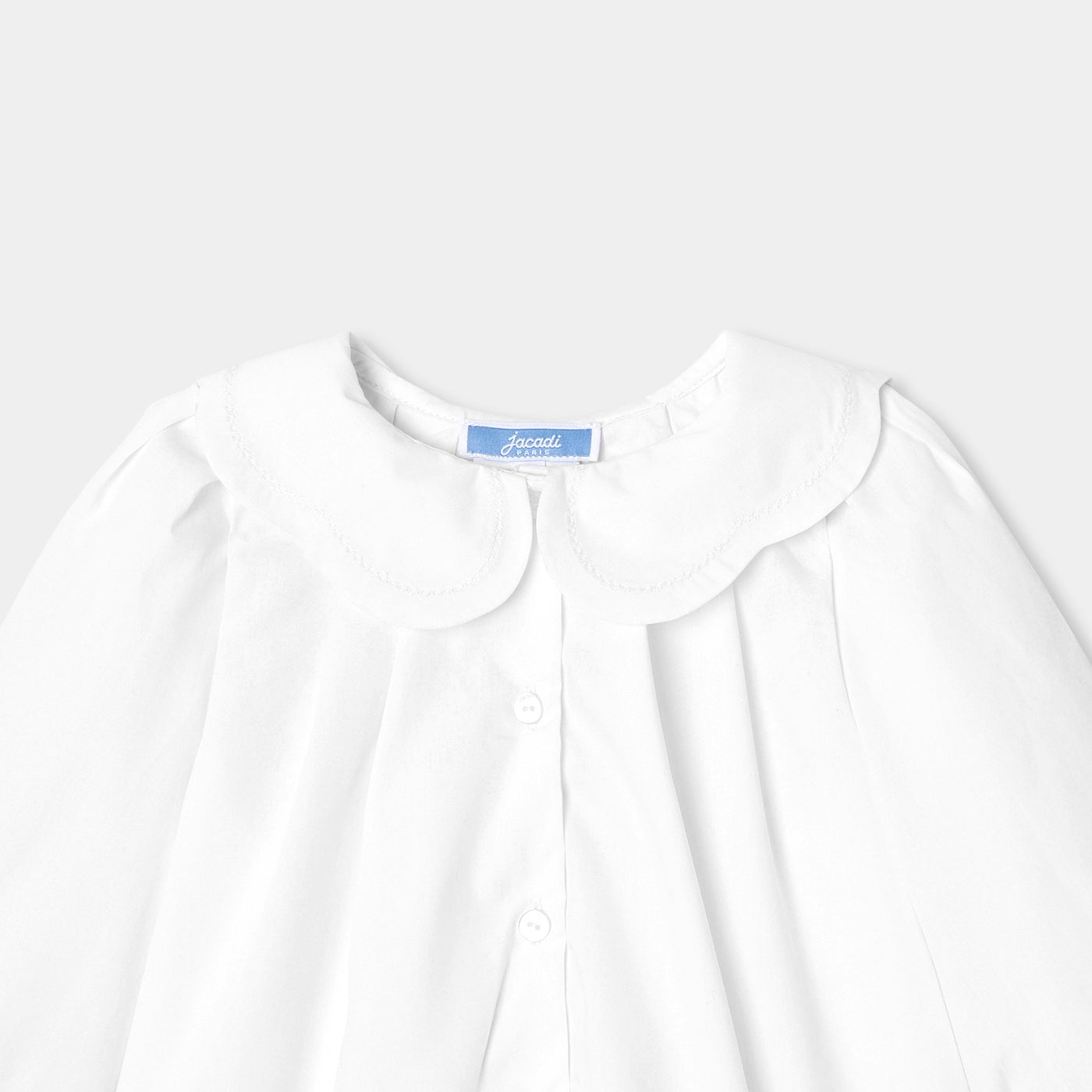 Baby girl blouse in poplin