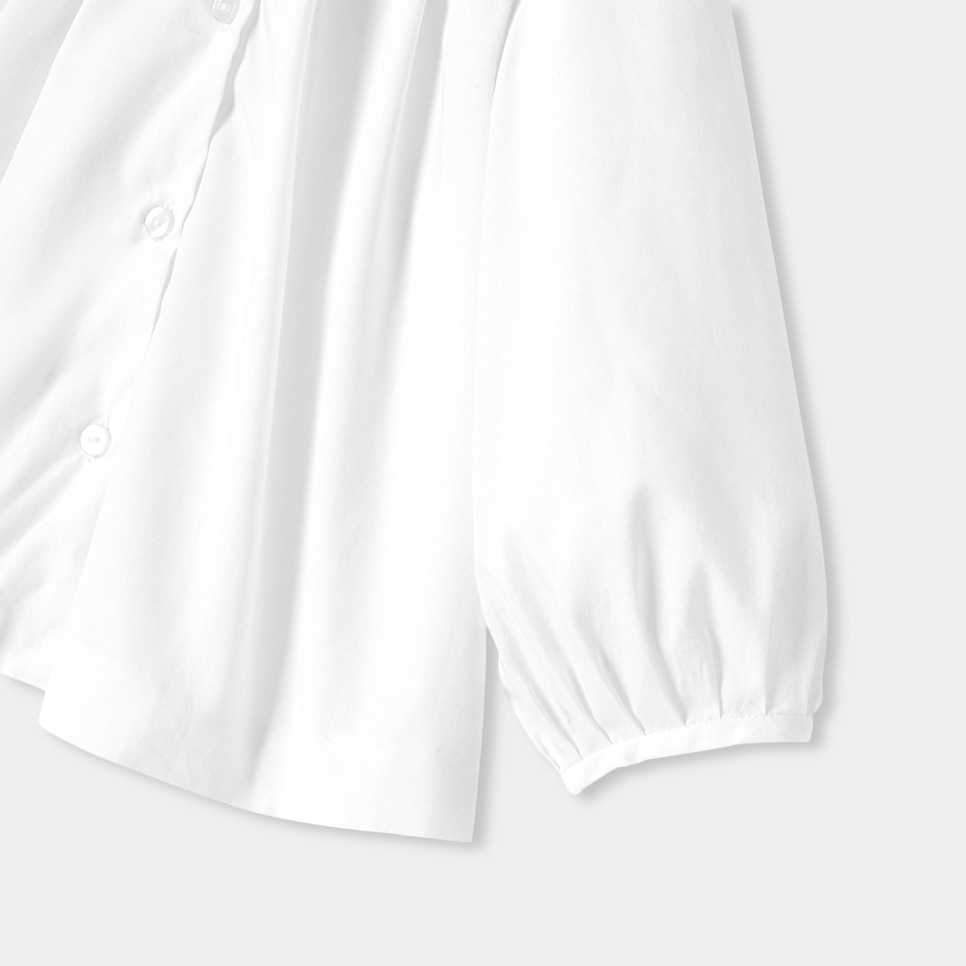 Baby girl blouse in poplin