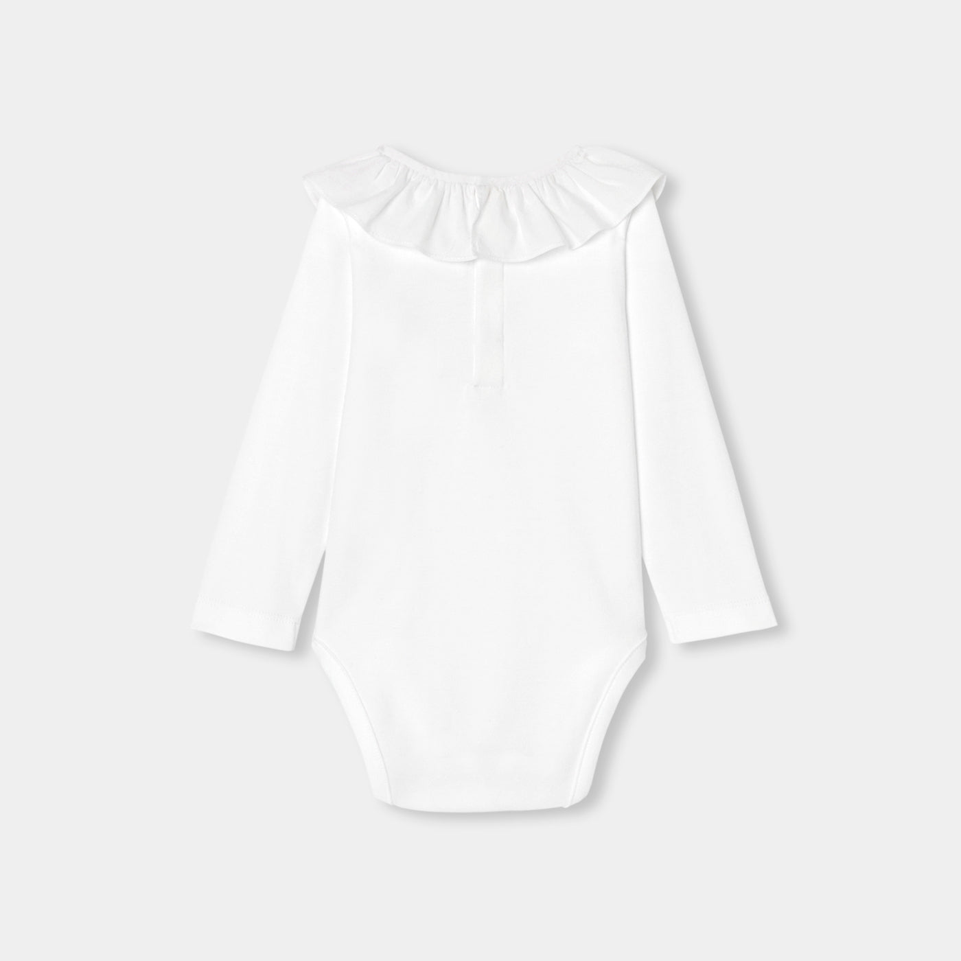 Baby girl long-sleeved bodysuit