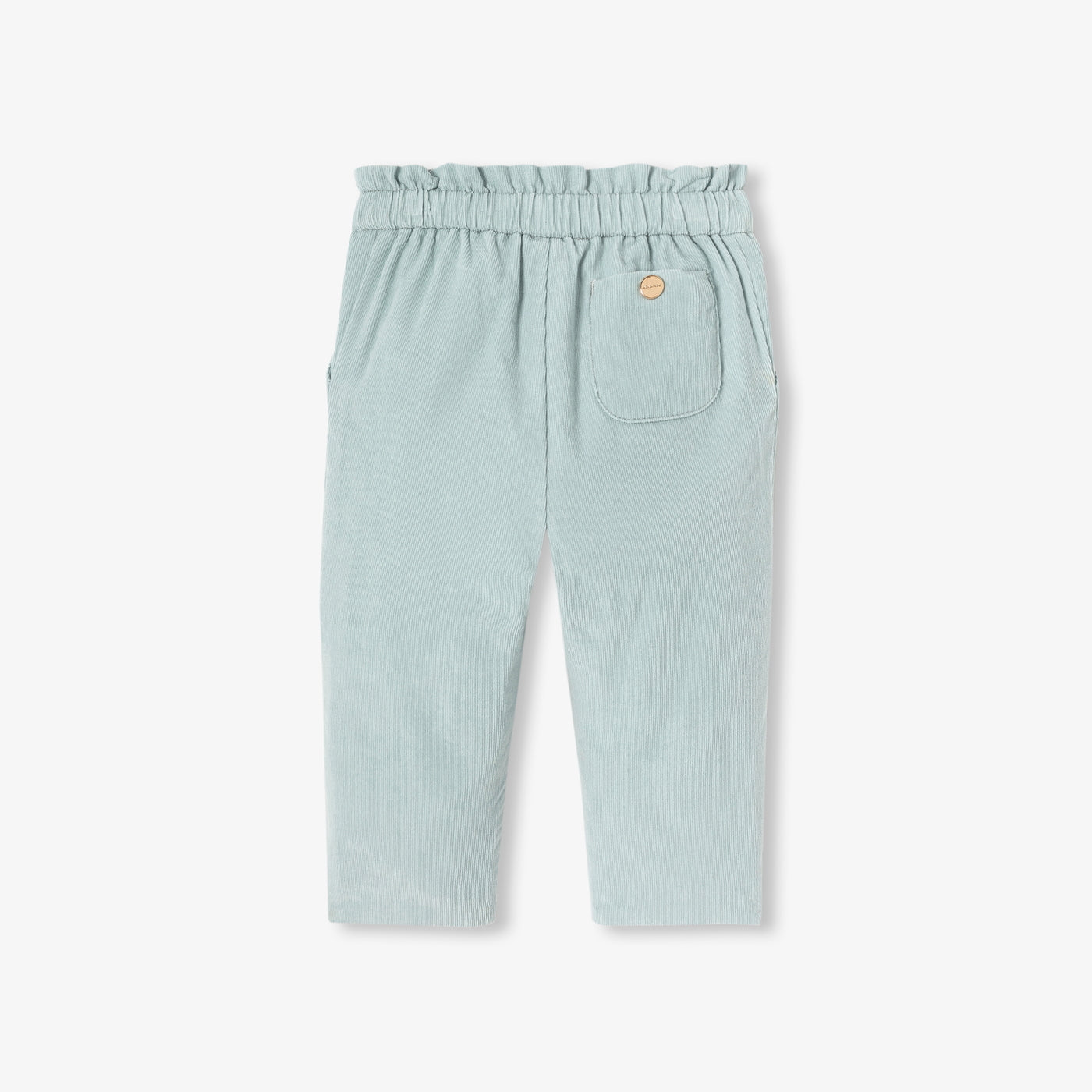 Baby girl velvet trousers