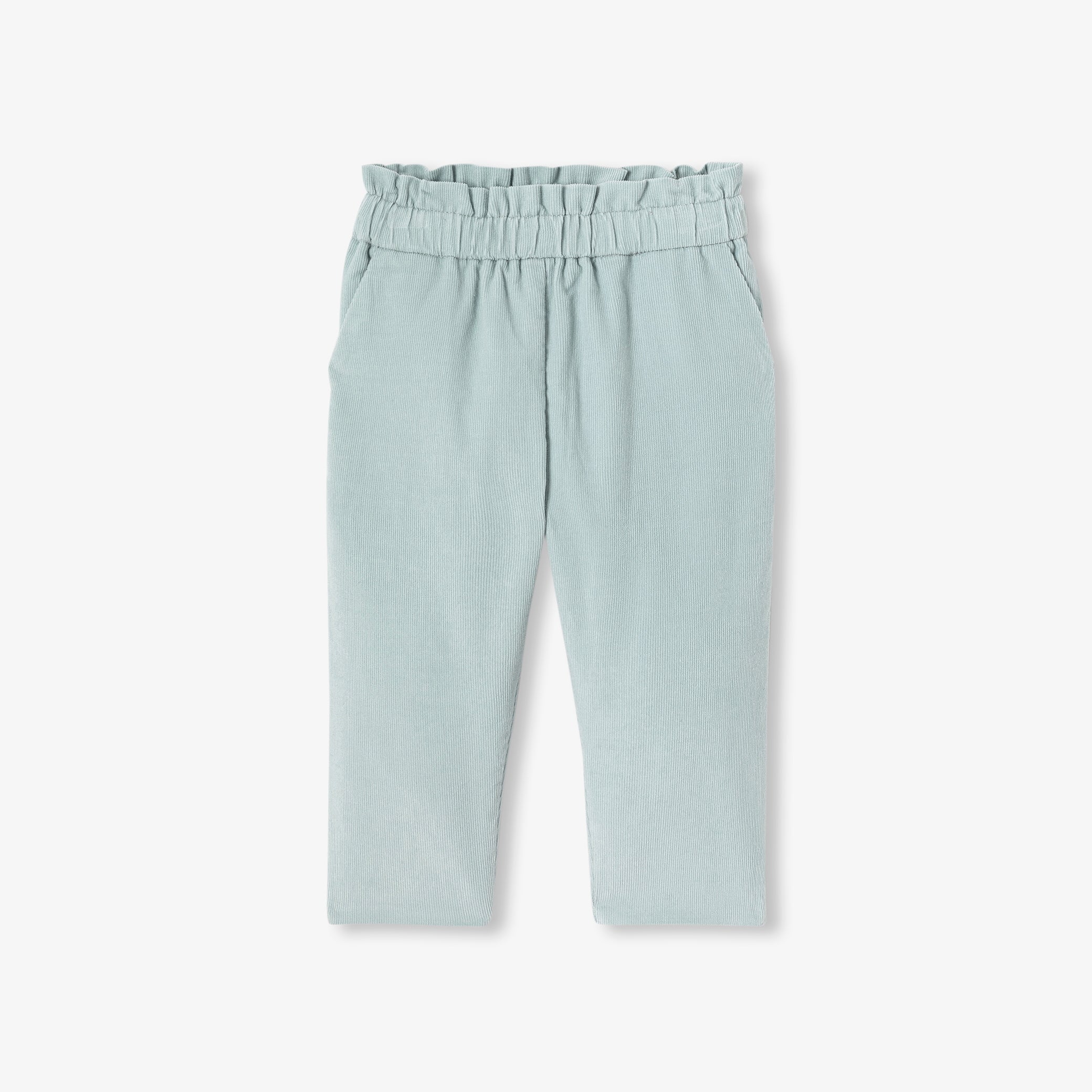 Baby girl velvet trousers