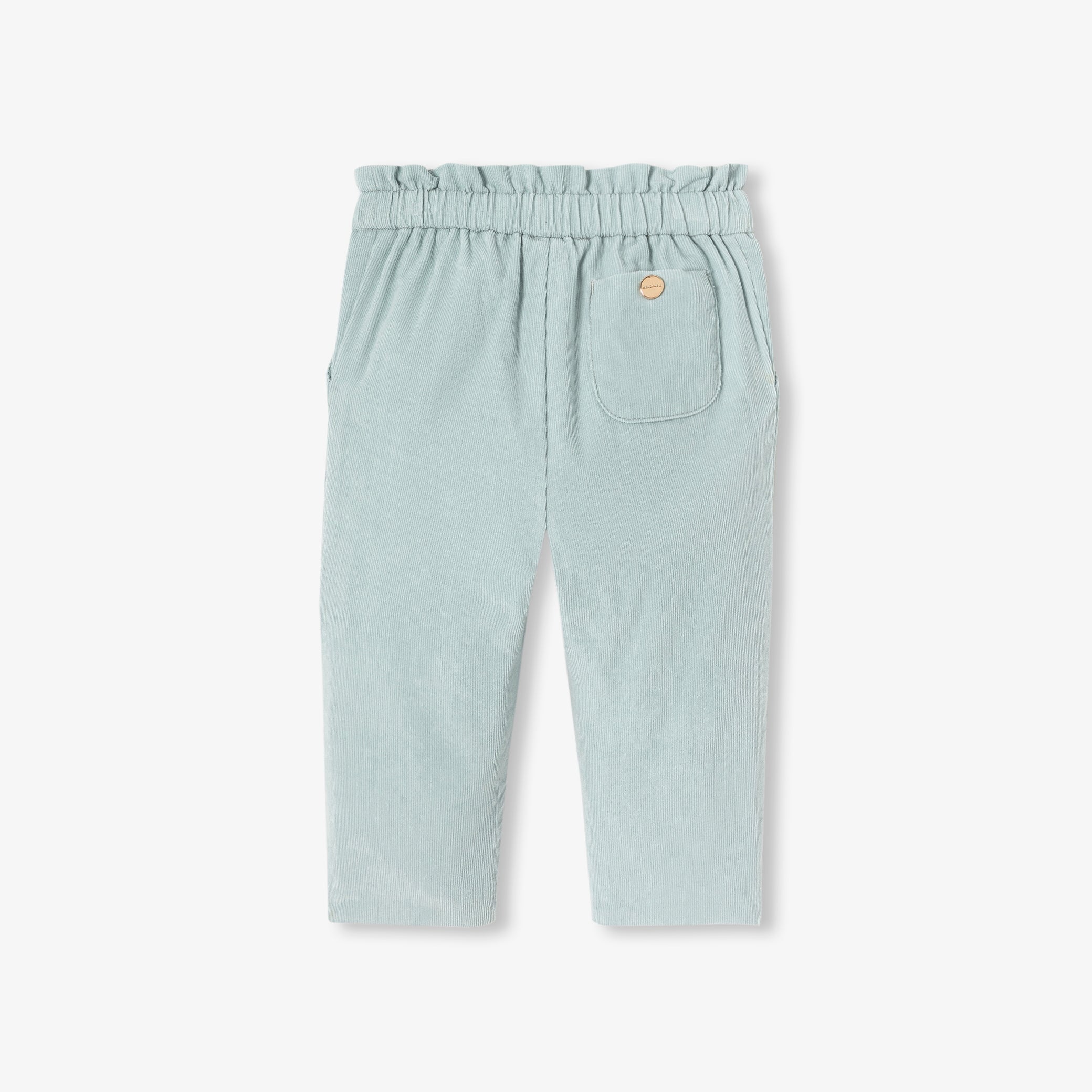 Baby girl velvet trousers