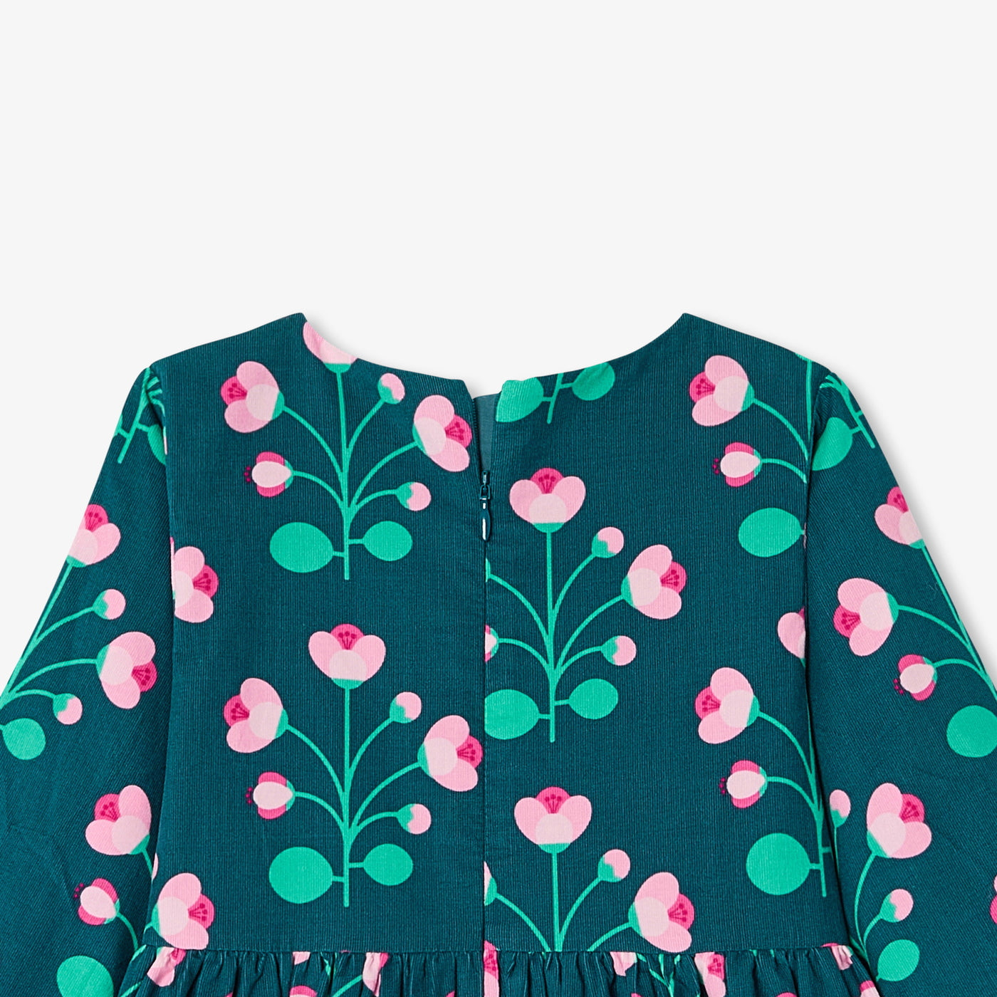 Girl dress in milleraies velvet