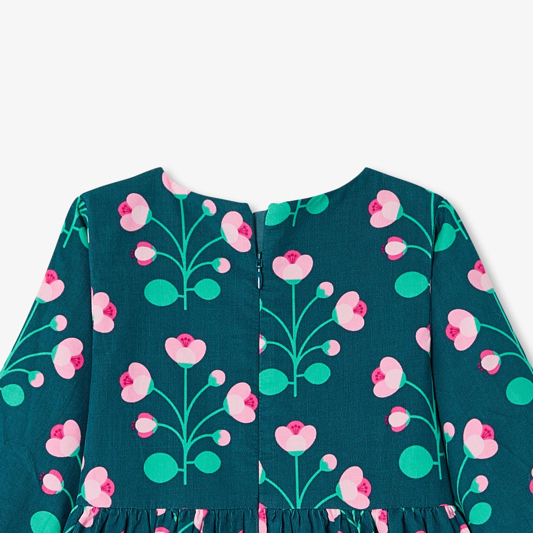 Girl dress in milleraies velvet