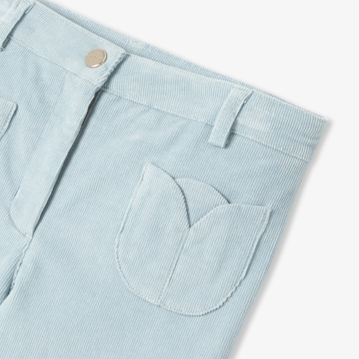 Girl milleraies velvet trousers