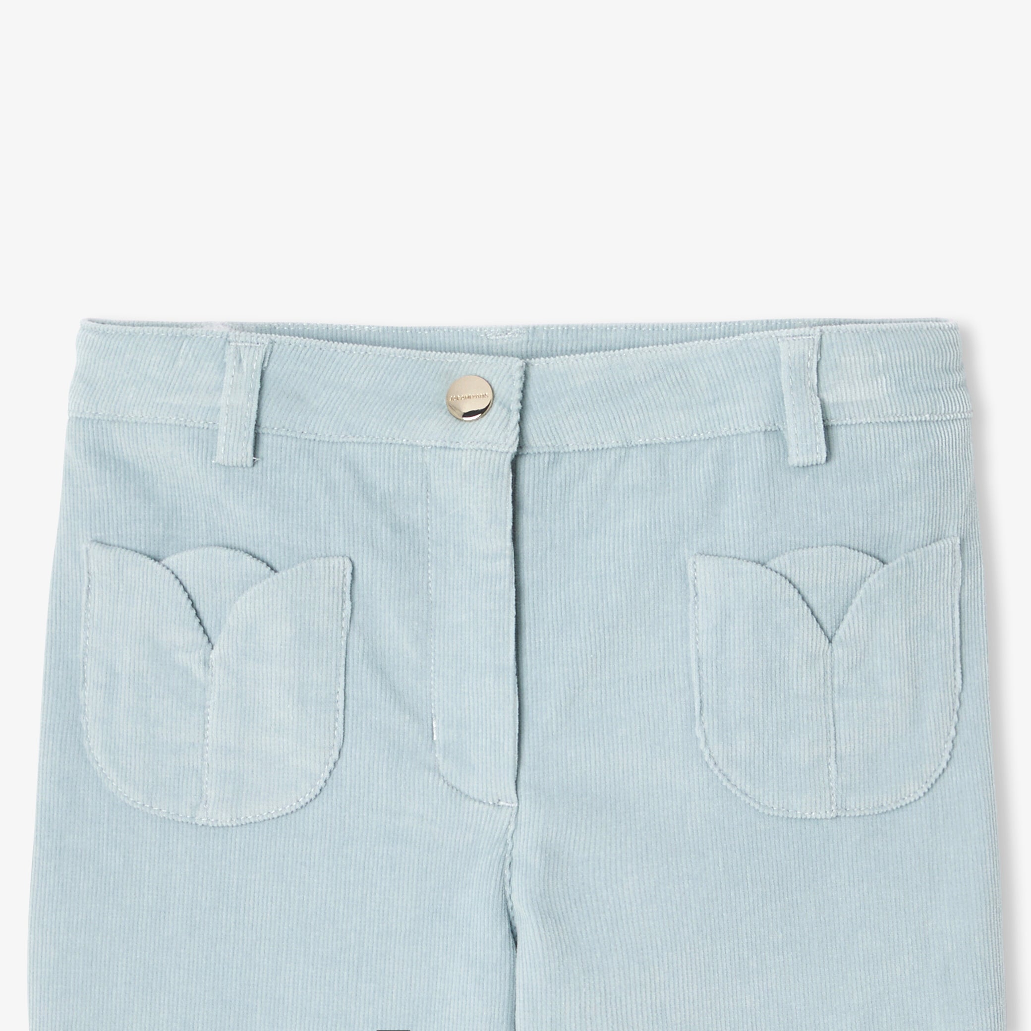 Girl milleraies velvet trousers