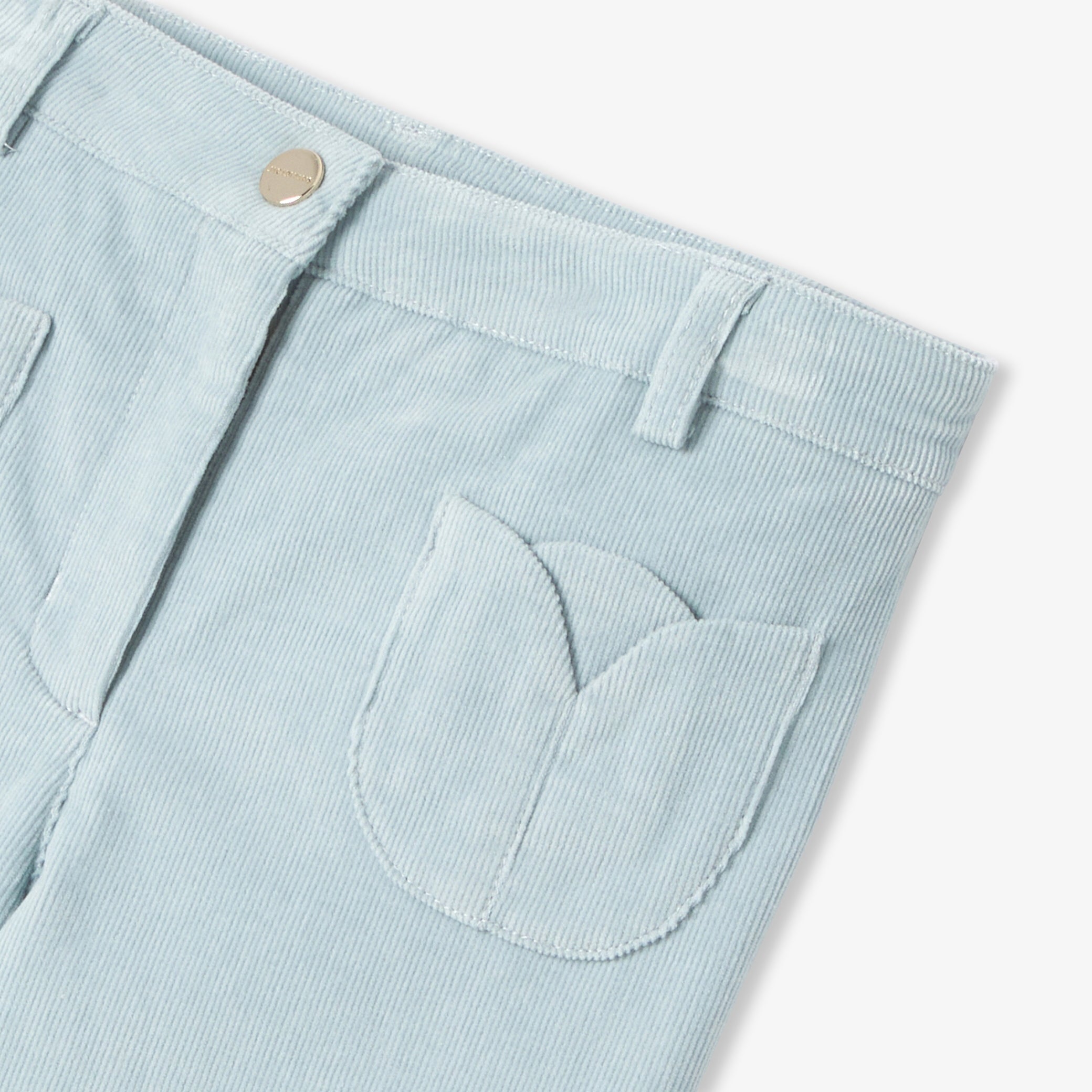 Girl milleraies velvet trousers