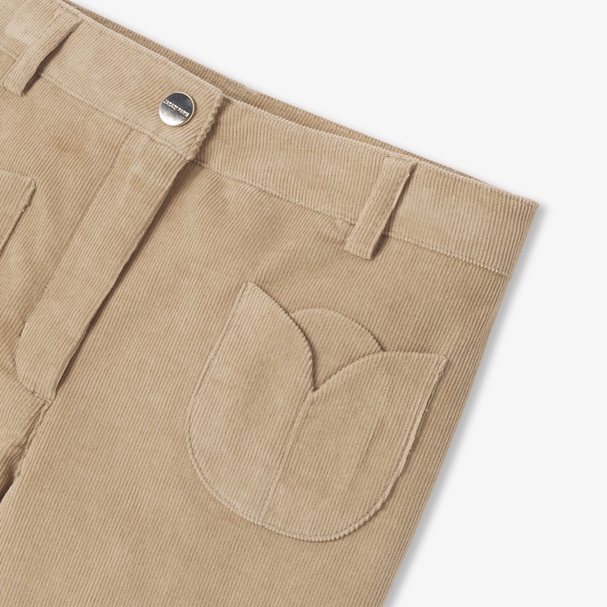 Girl milleraies velvet trousers