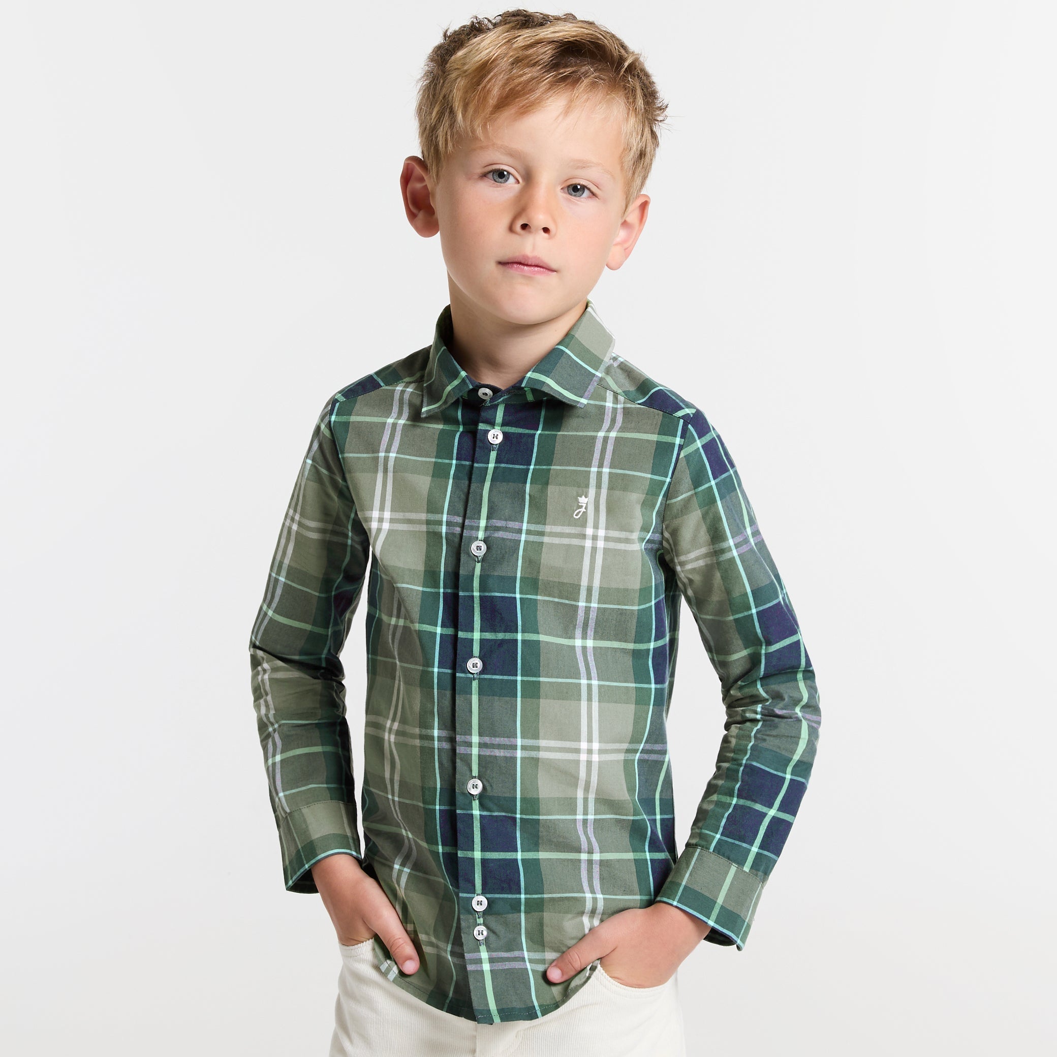 Boy tartan shirt