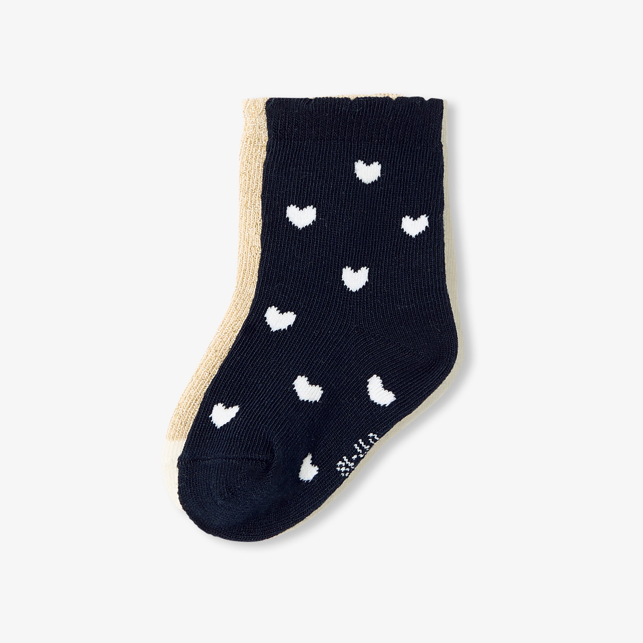 Baby girl duo of socks