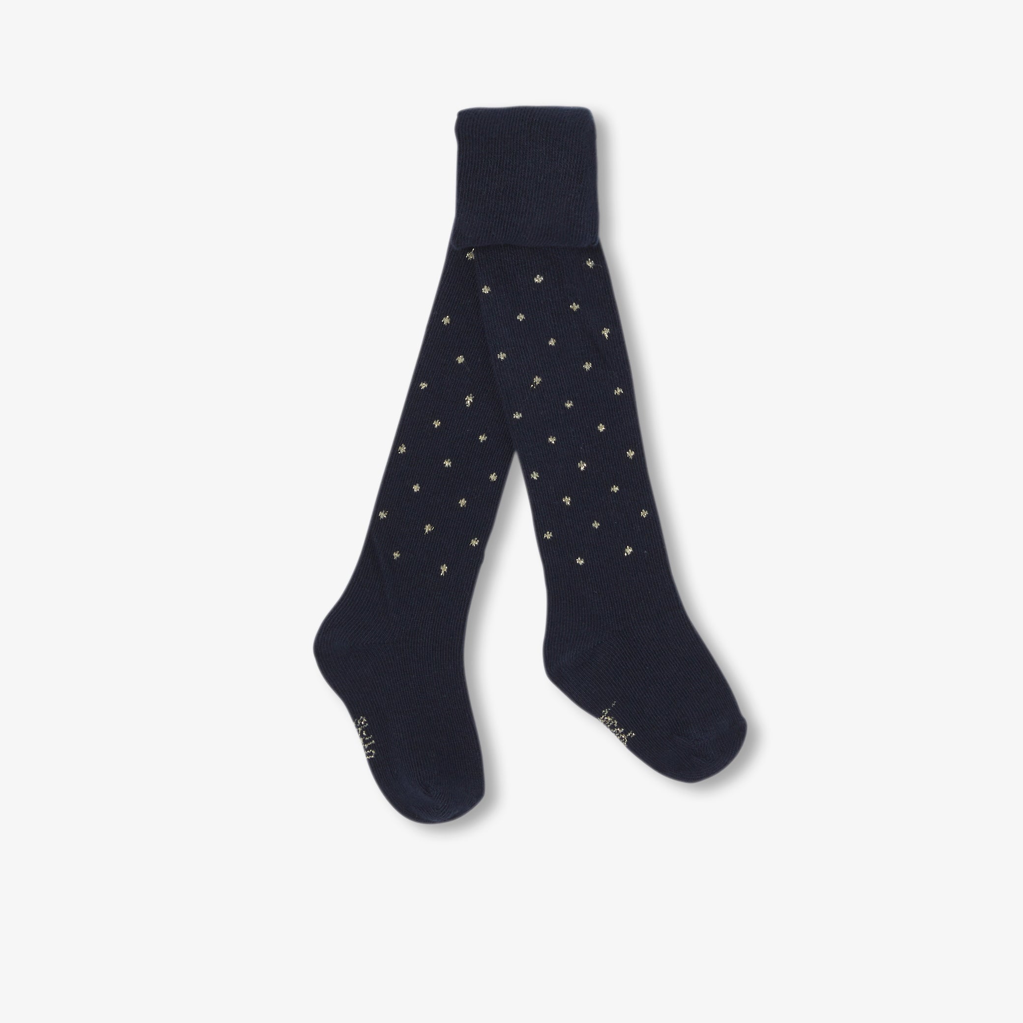 Baby girl polka dot tights