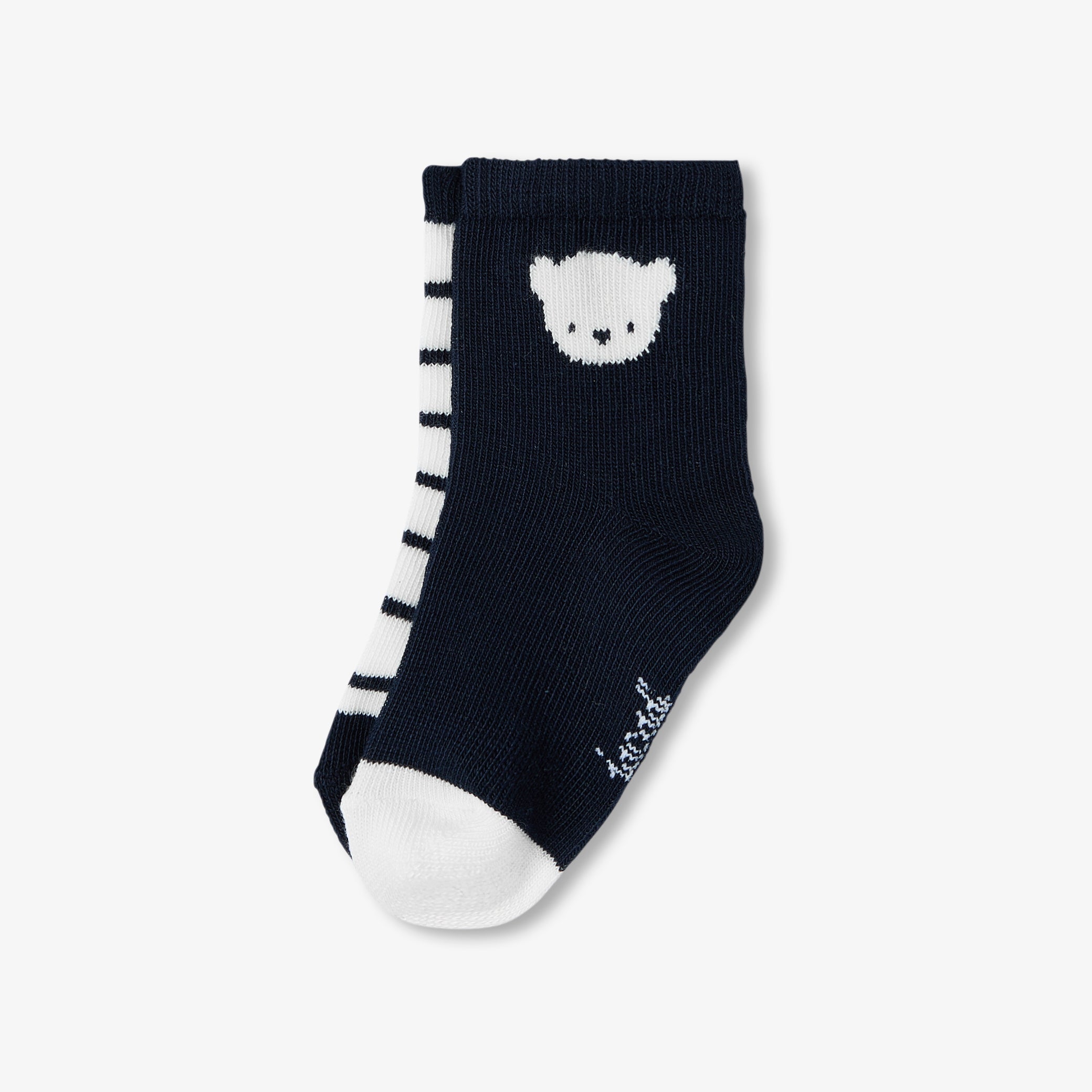 Baby boy duo of socks