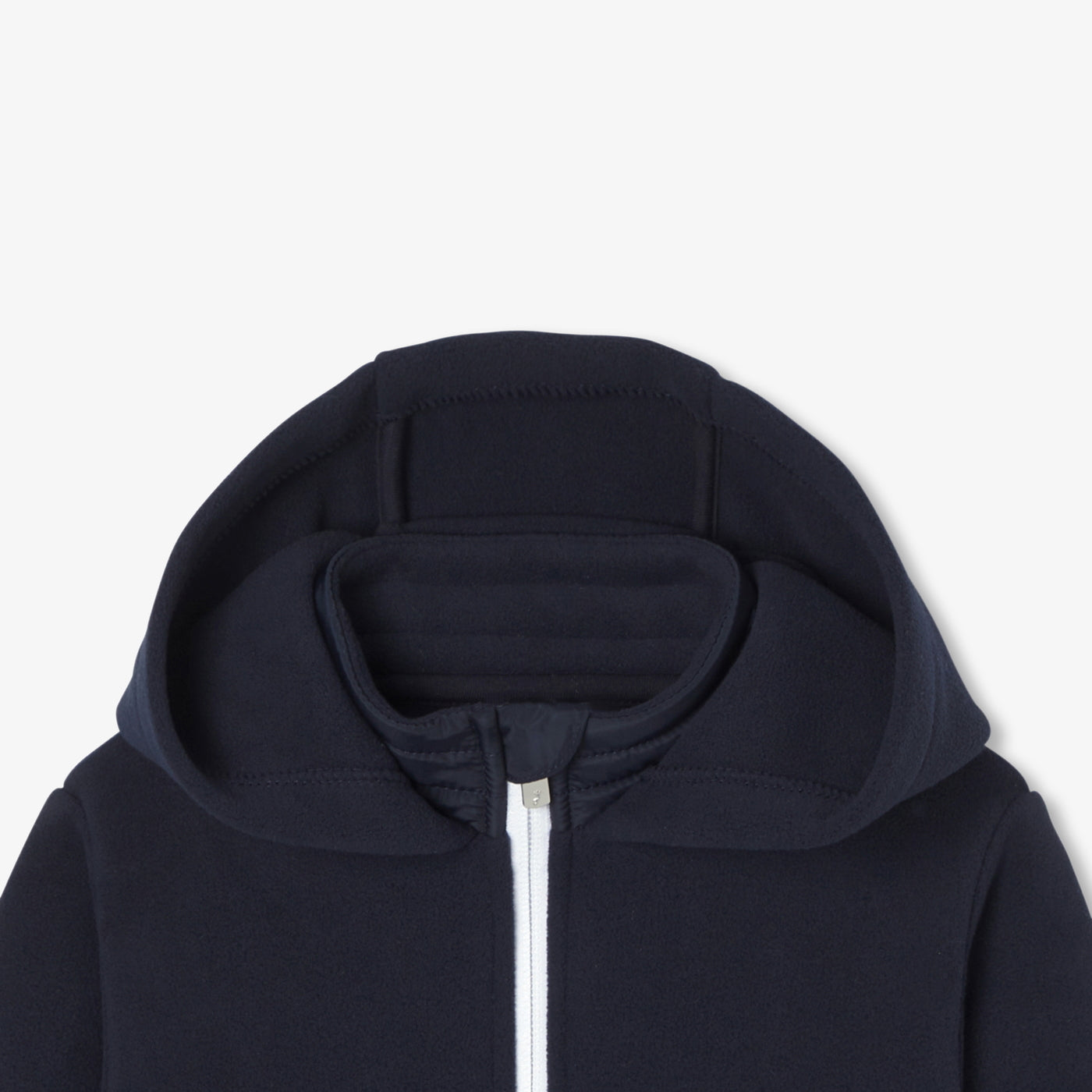 Boy zip-up fleece sweatshirt