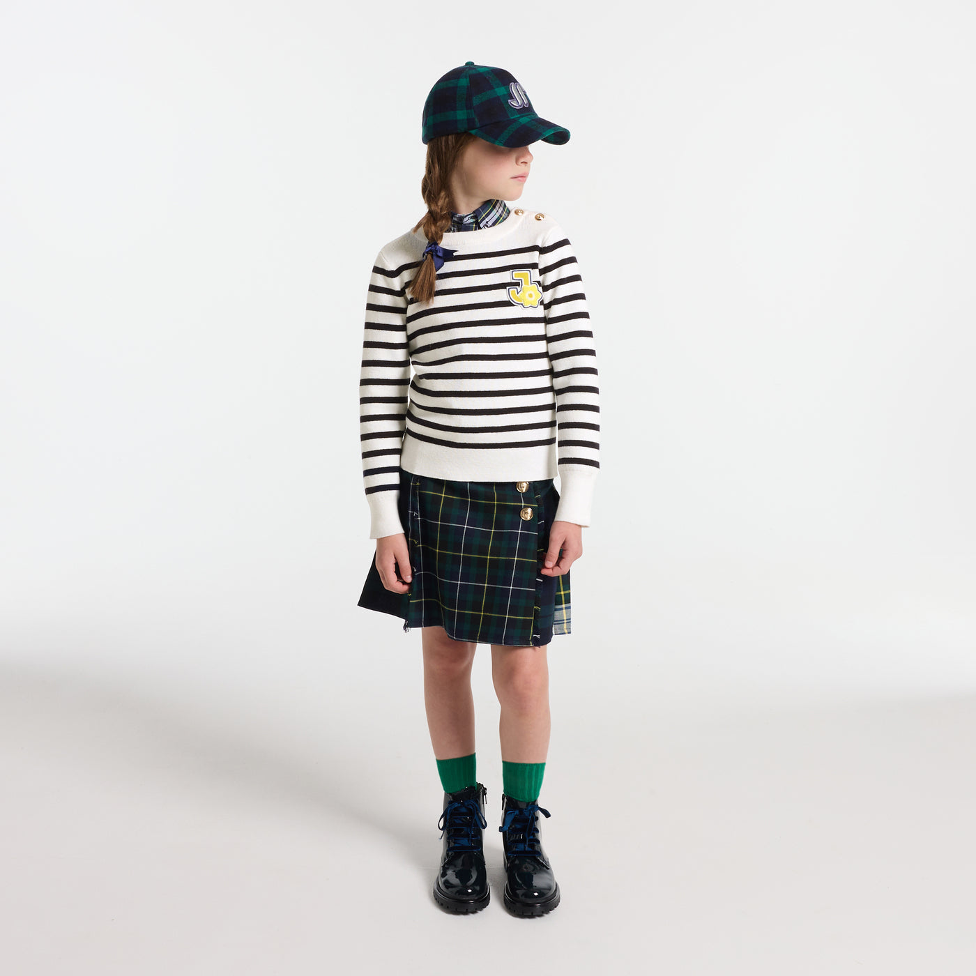 Girl striped jumper