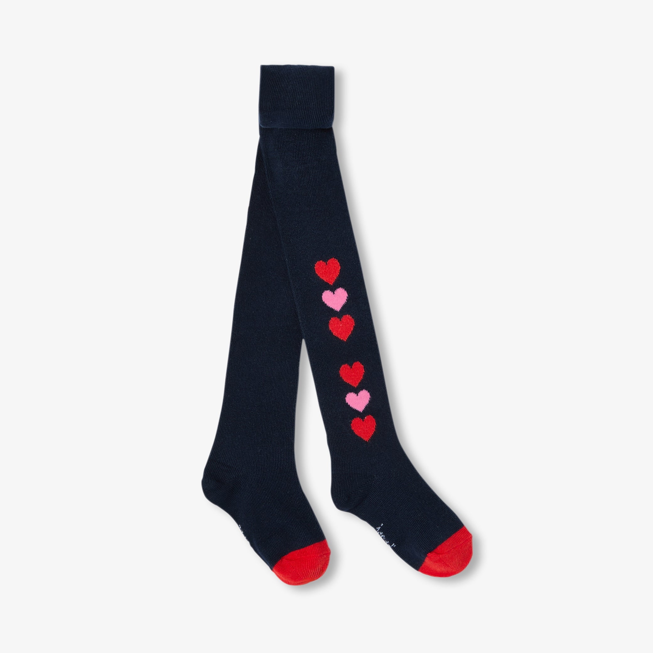 Baby girl heart tights