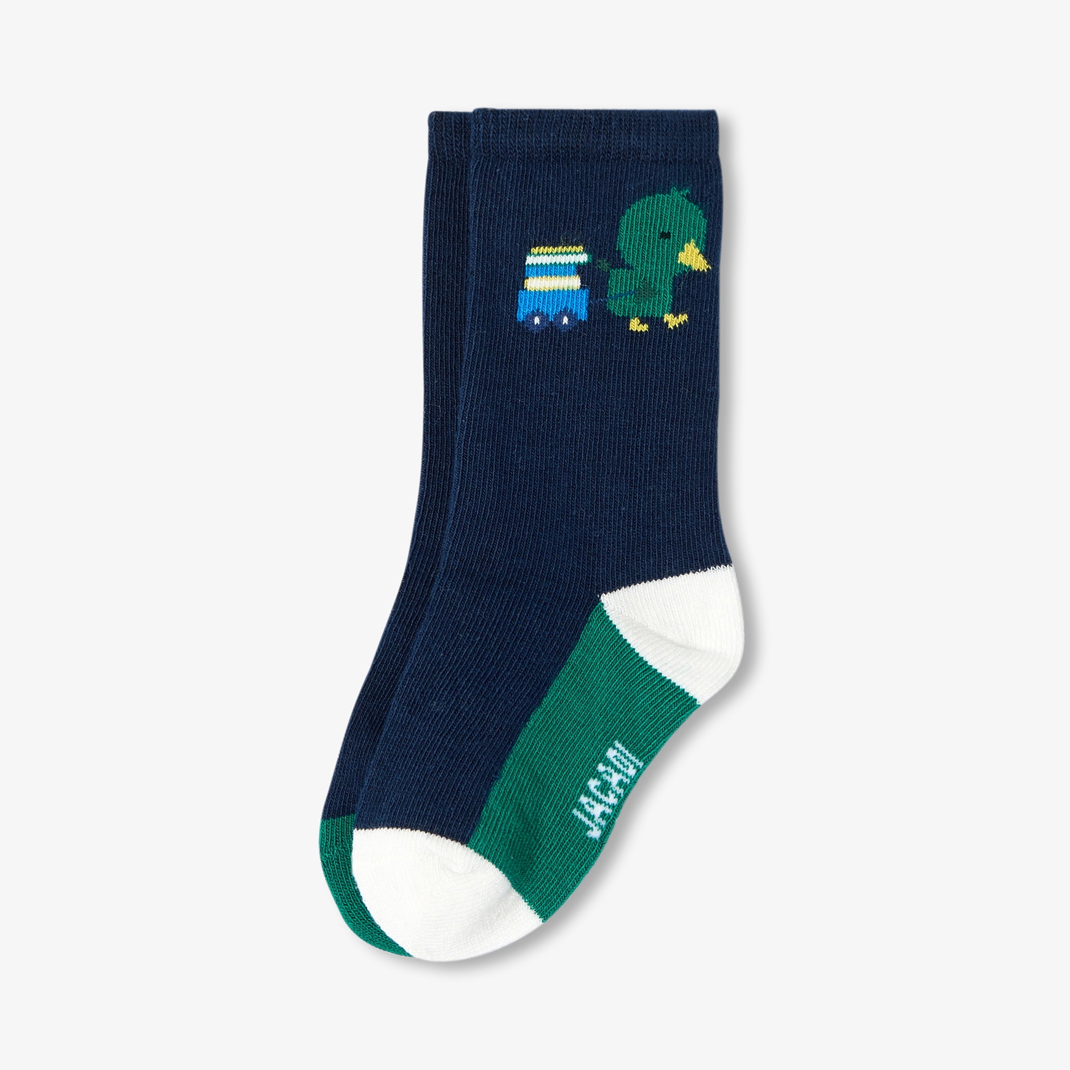 Baby boy duo of high socks