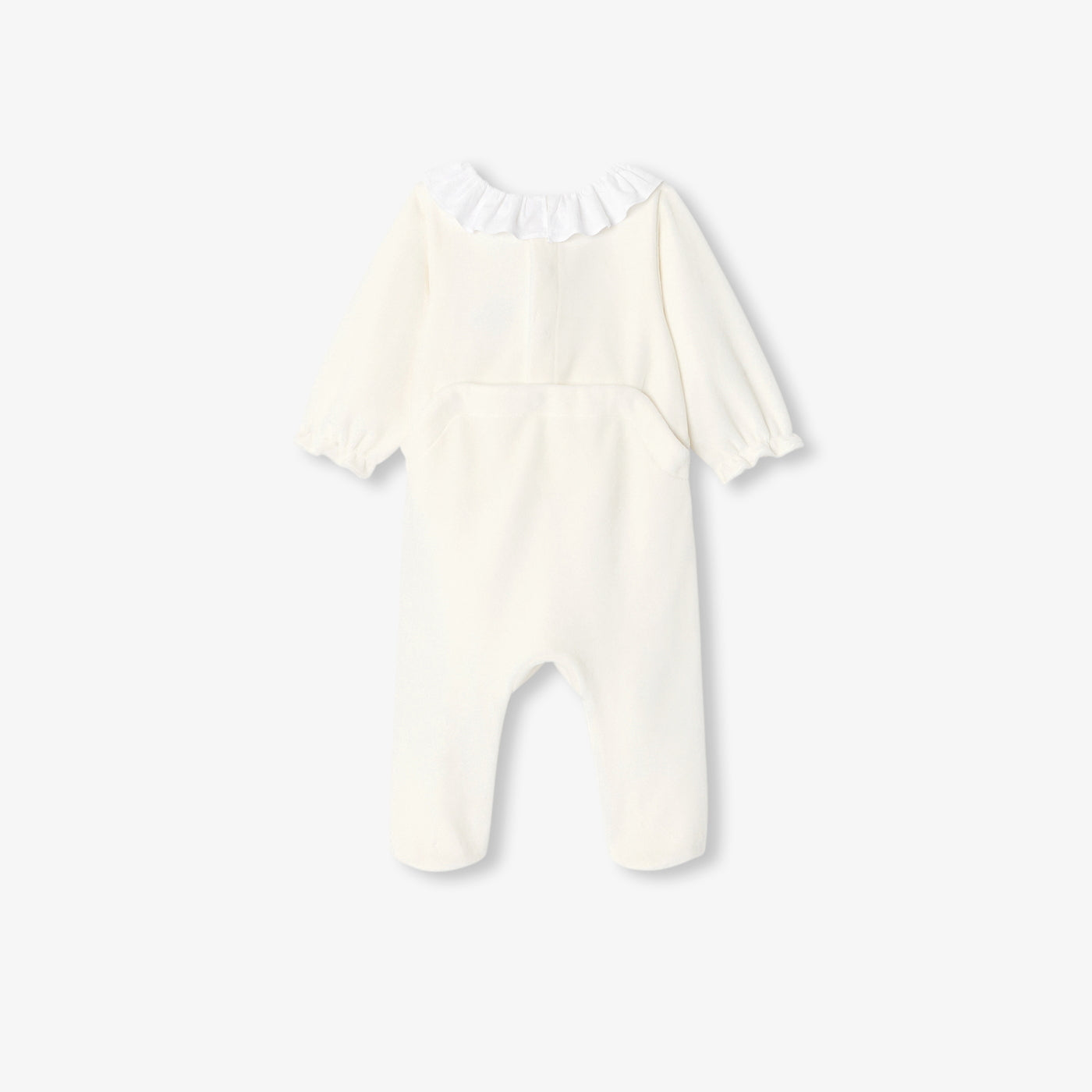 Baby girl velvet pyjamas