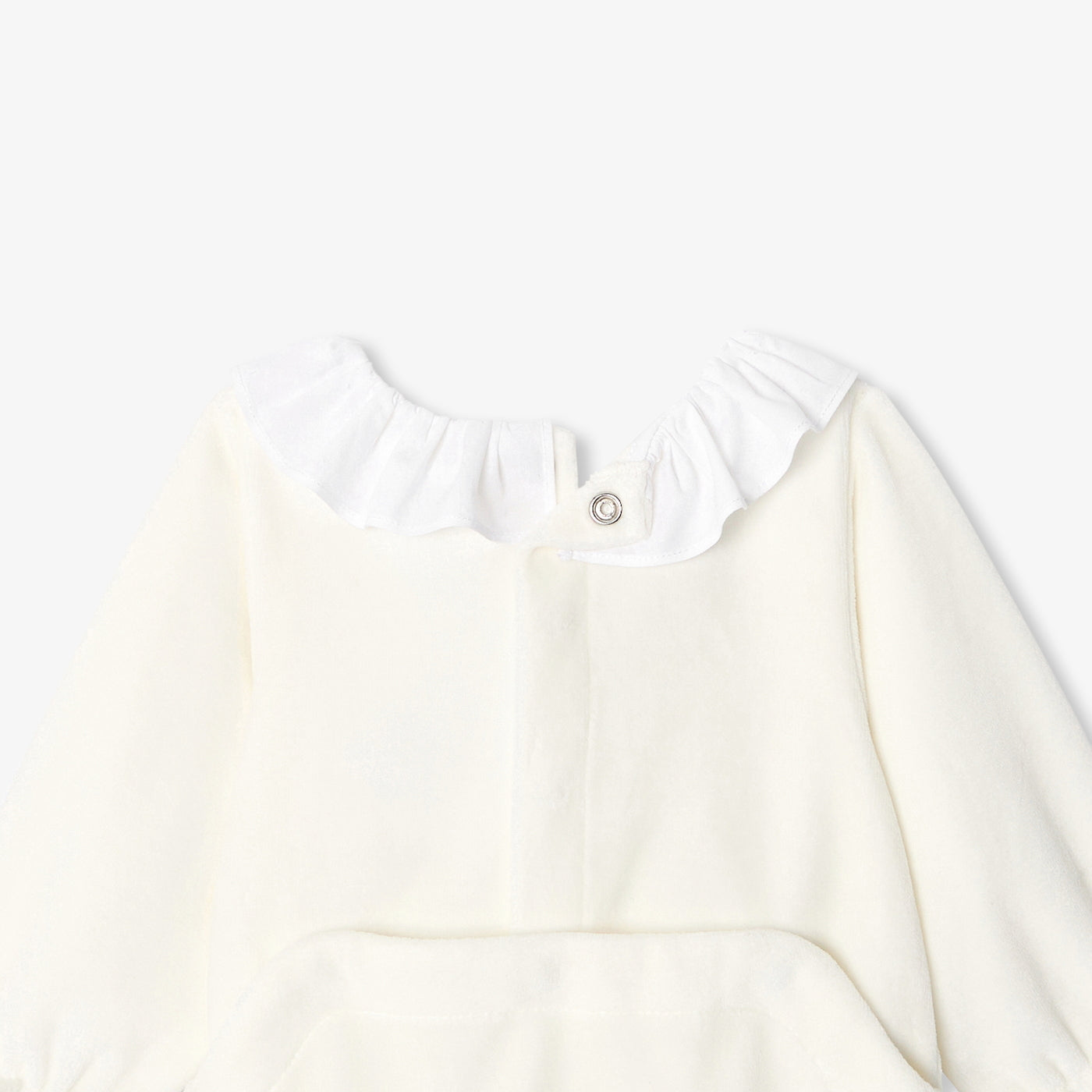 Baby girl velvet pyjamas