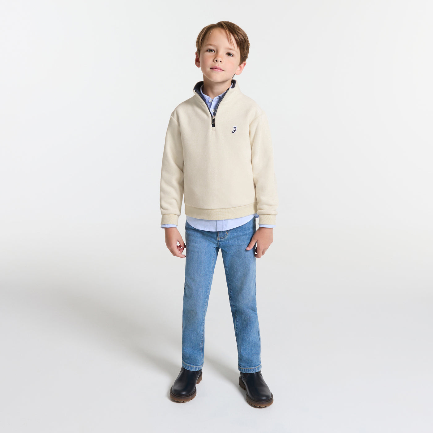 Boy fleece sweatshirt
