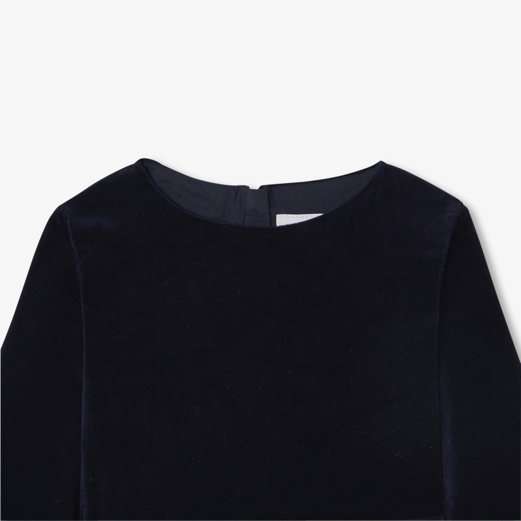 Girl bi-material dress