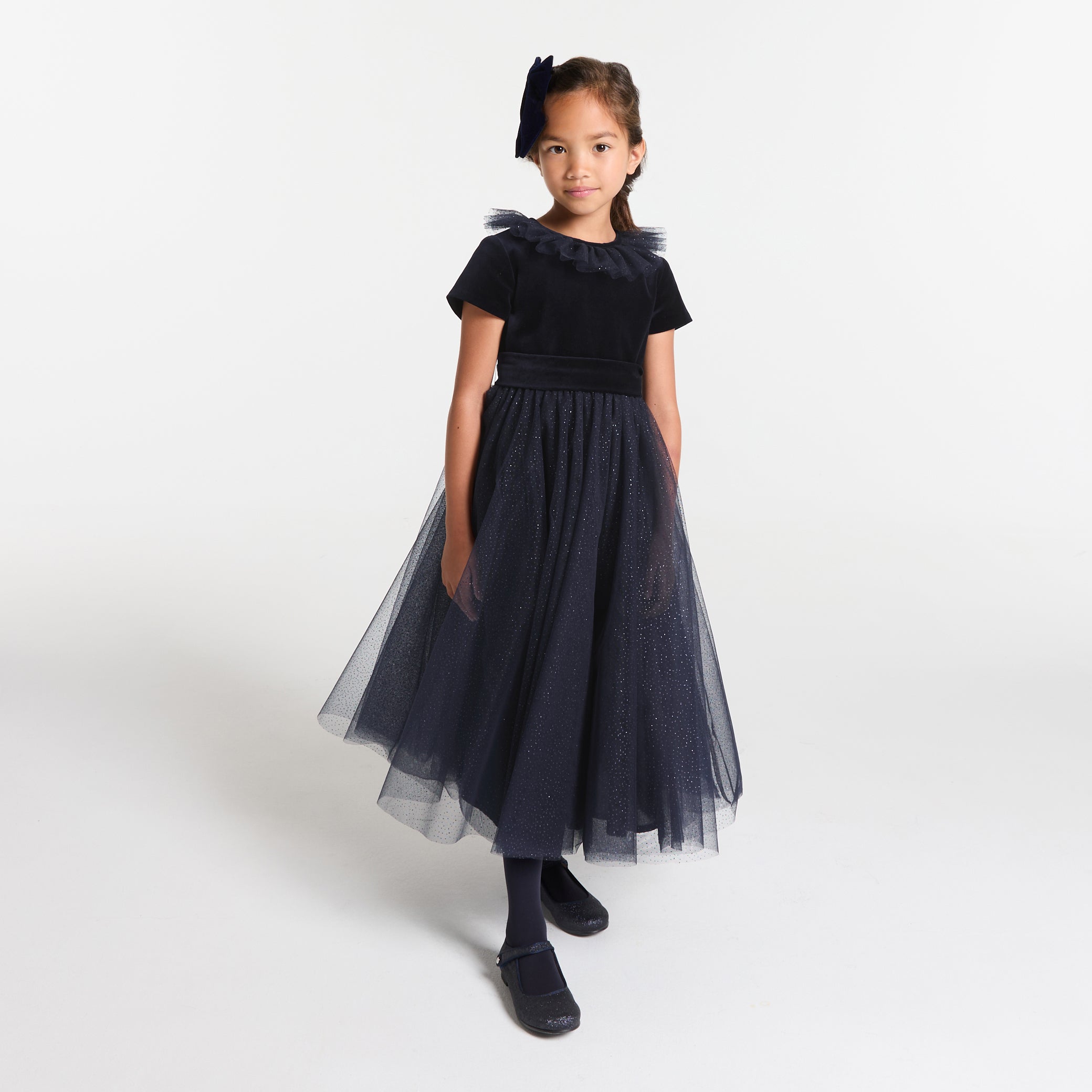 Girl holiday long dress