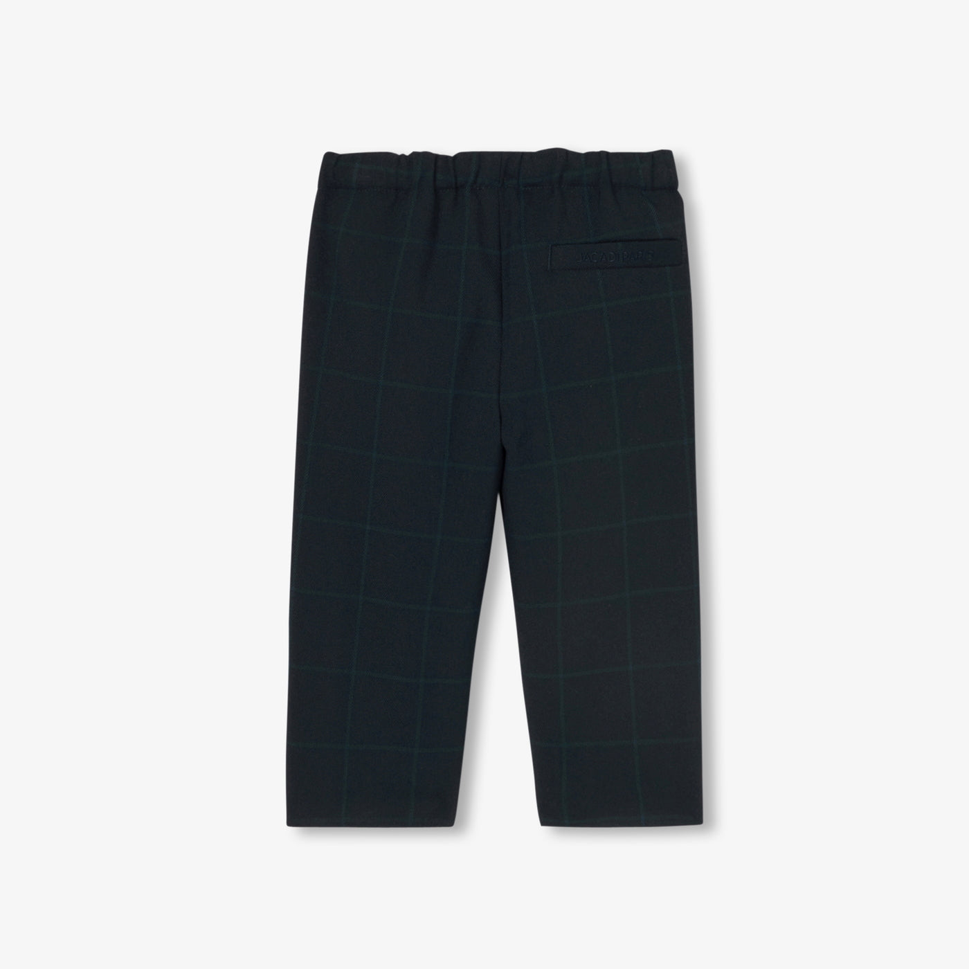 Baby boy plaid flannel trousers