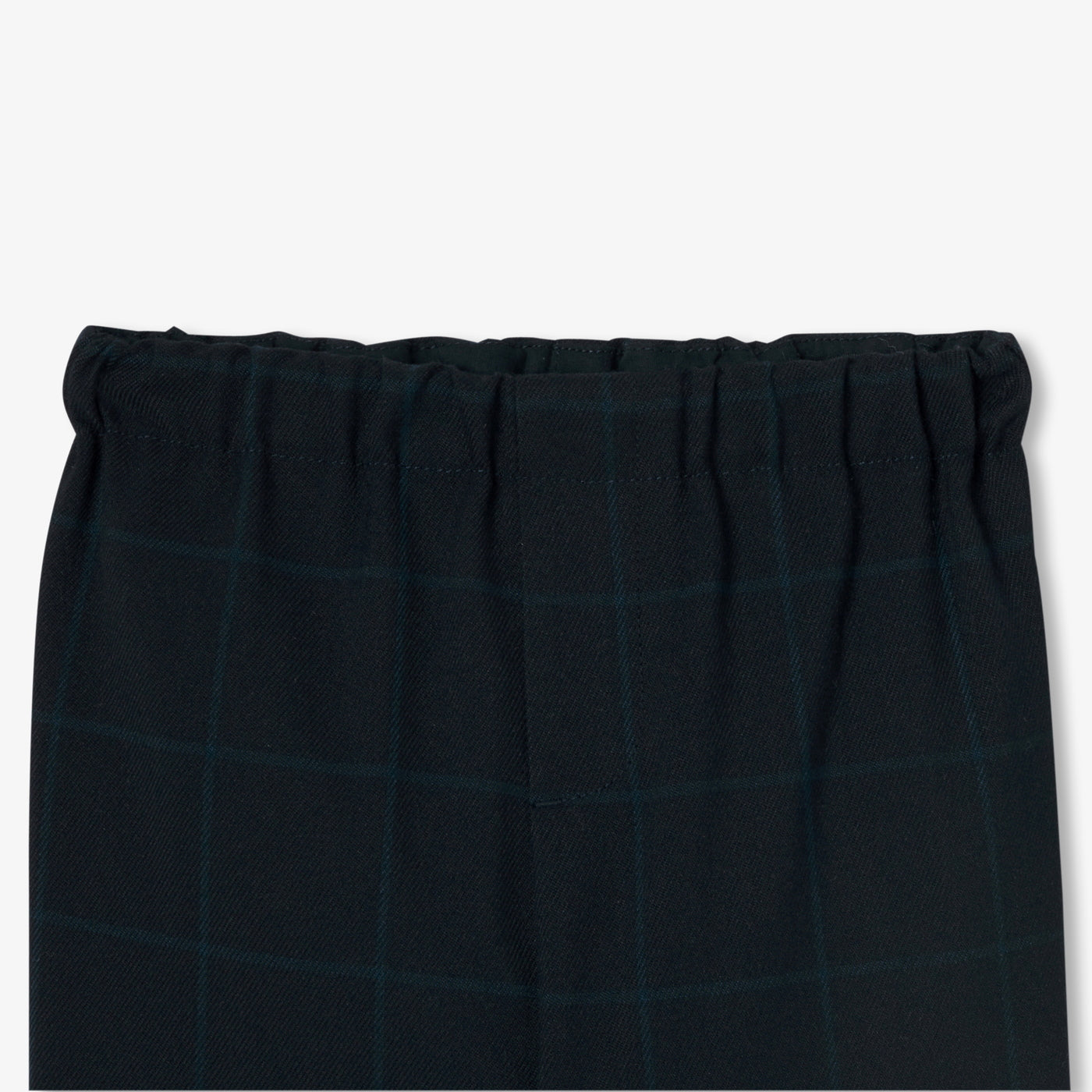 Baby boy plaid flannel trousers