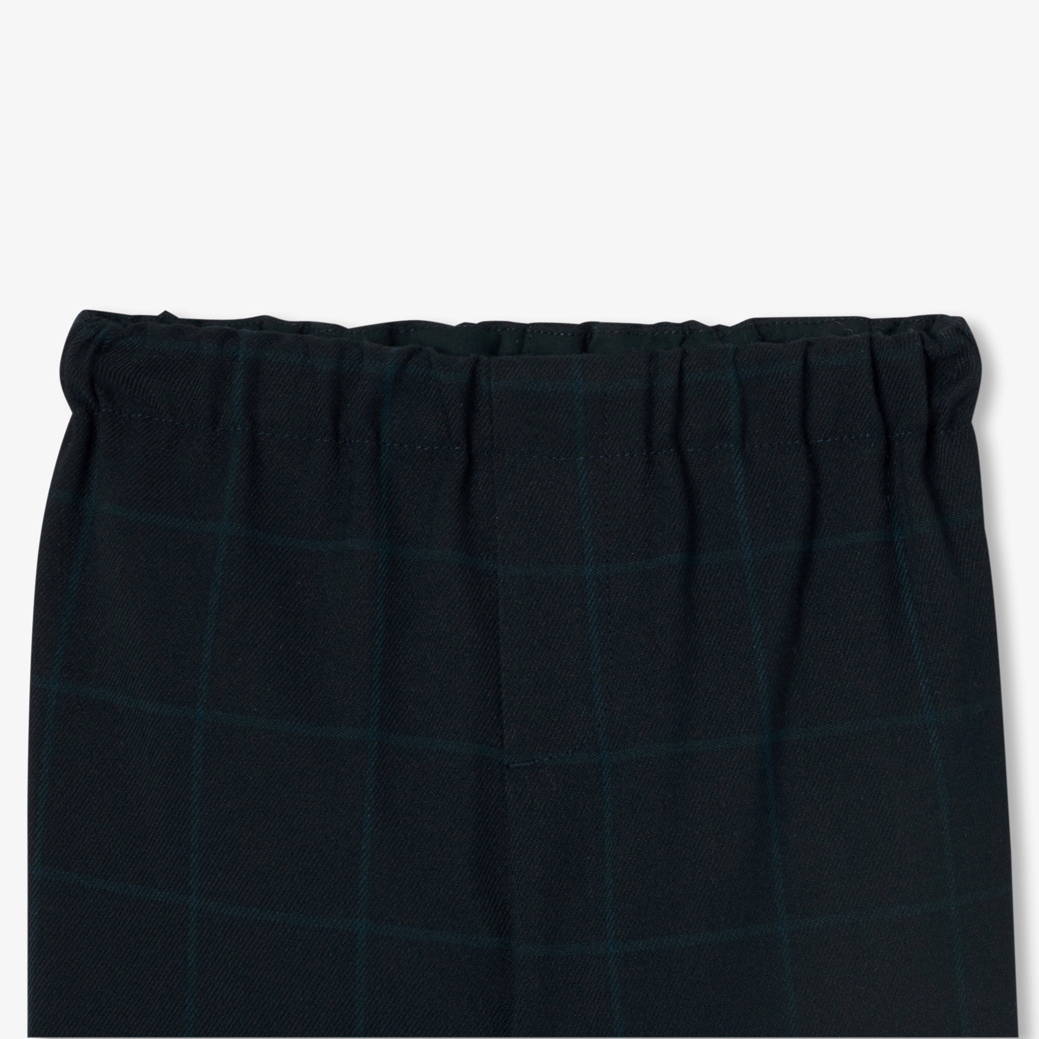 Baby boy plaid flannel trousers