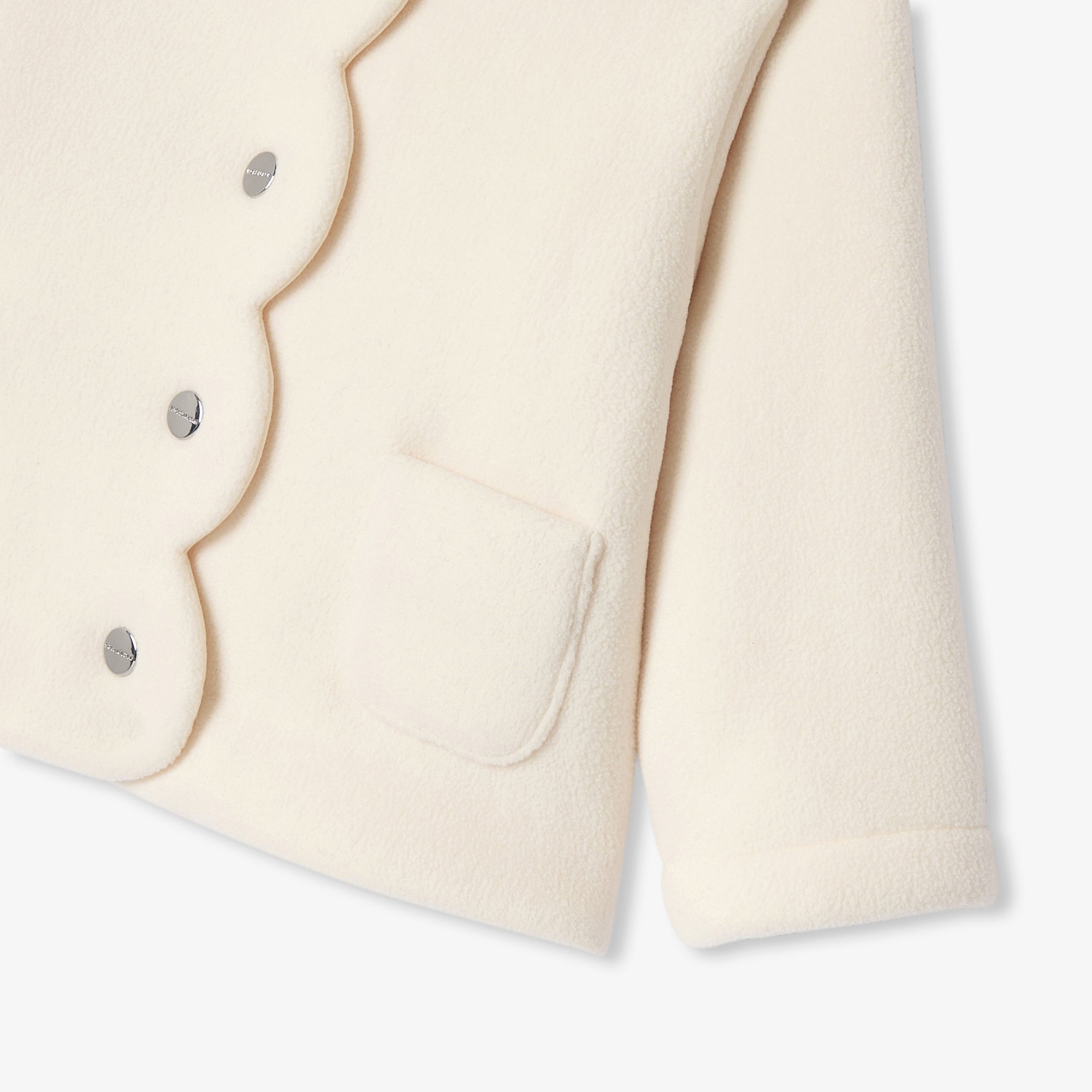 Baby girl fleece cardigan