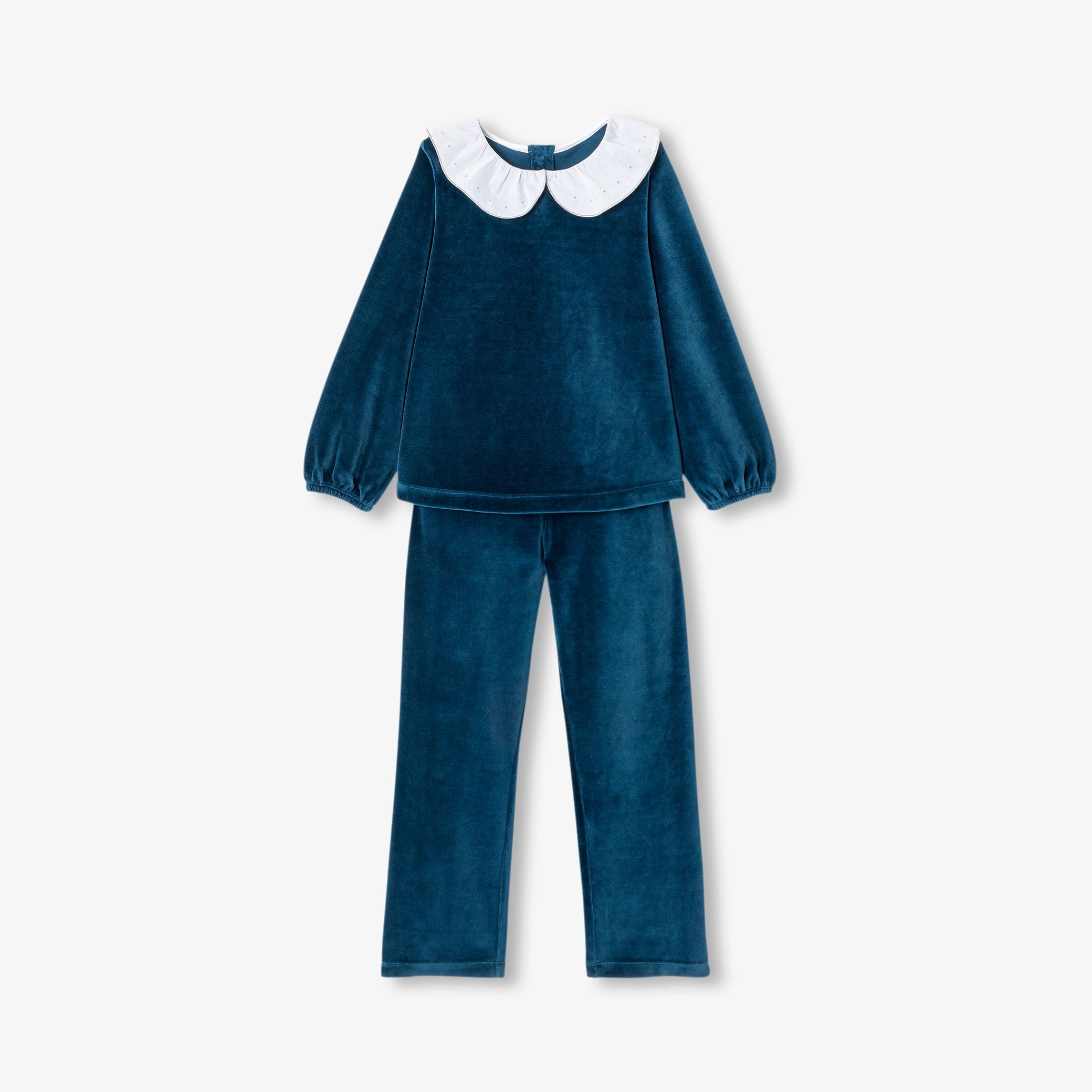 Girl velvet pyjamas