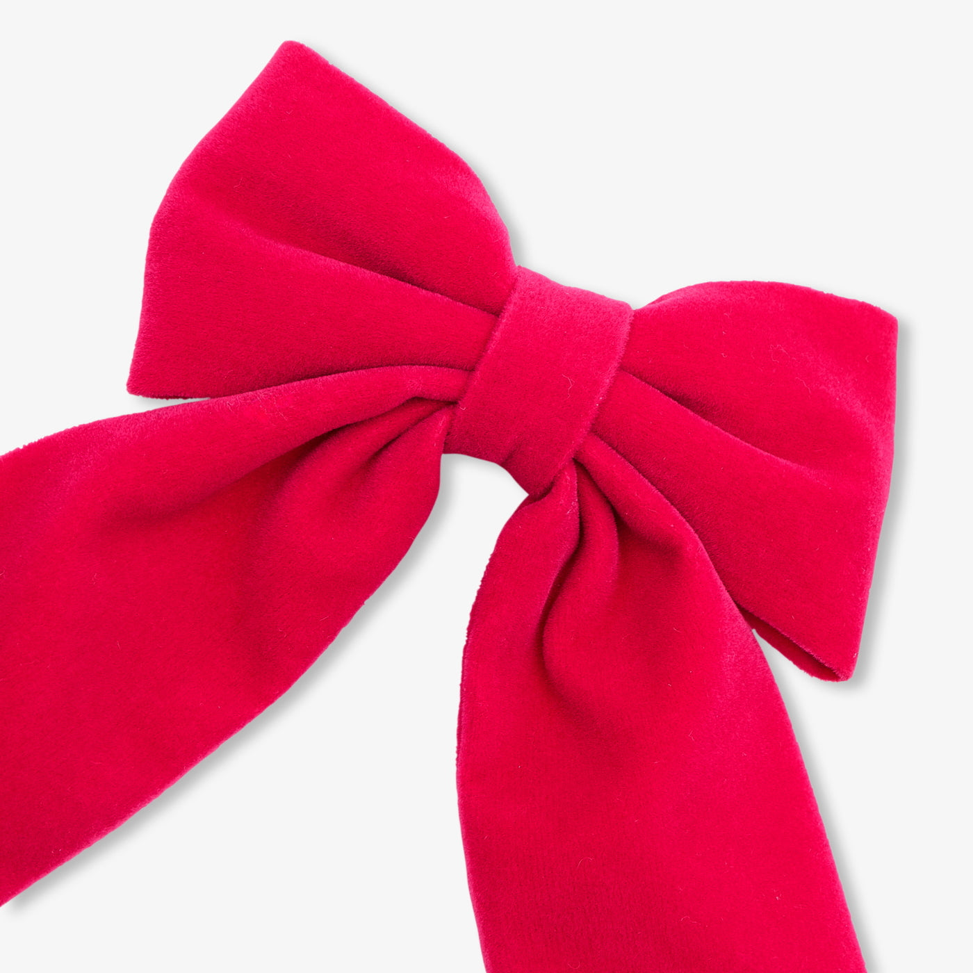 Girl velvet bow hair clip