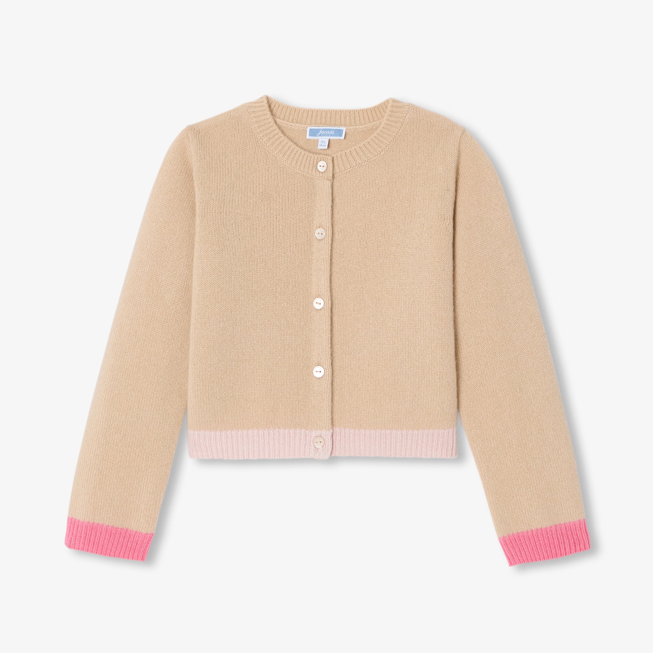 Girl cashmere cardigan
