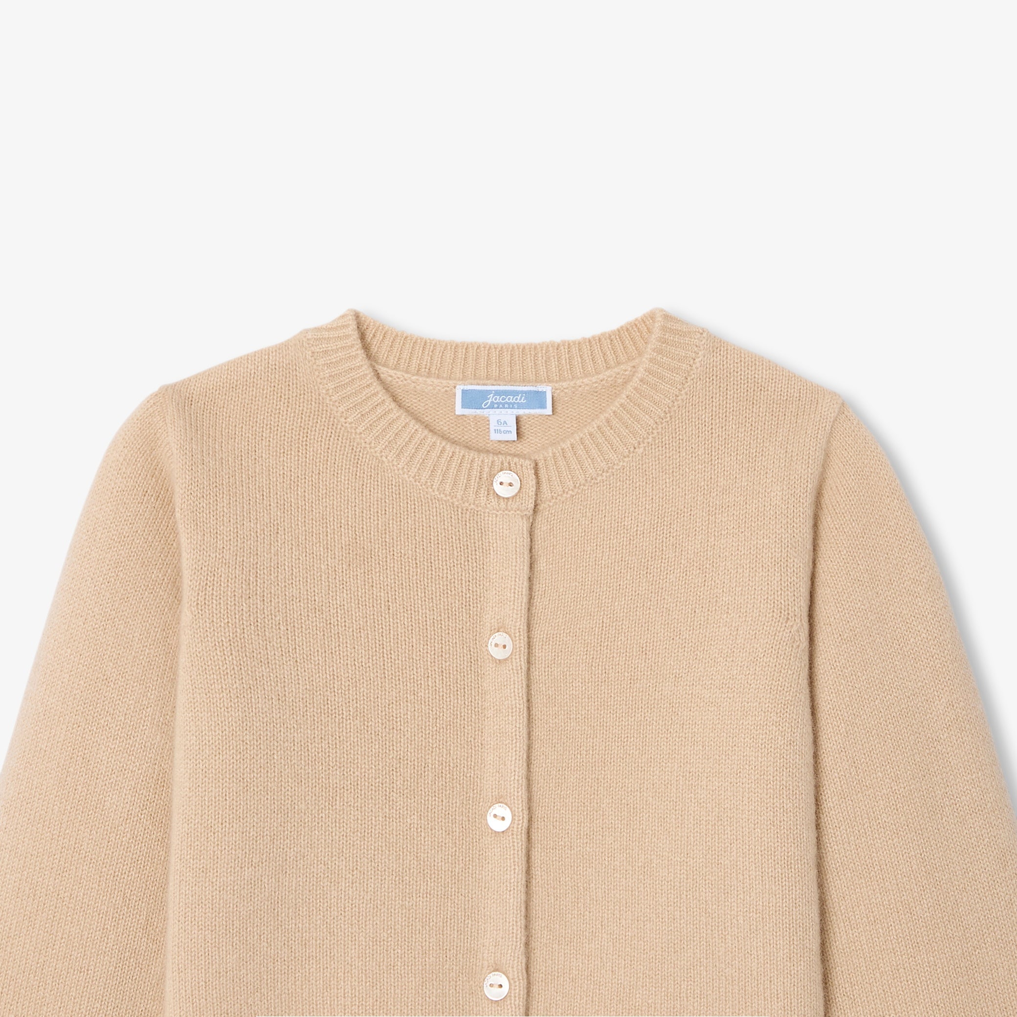 Girl cashmere cardigan