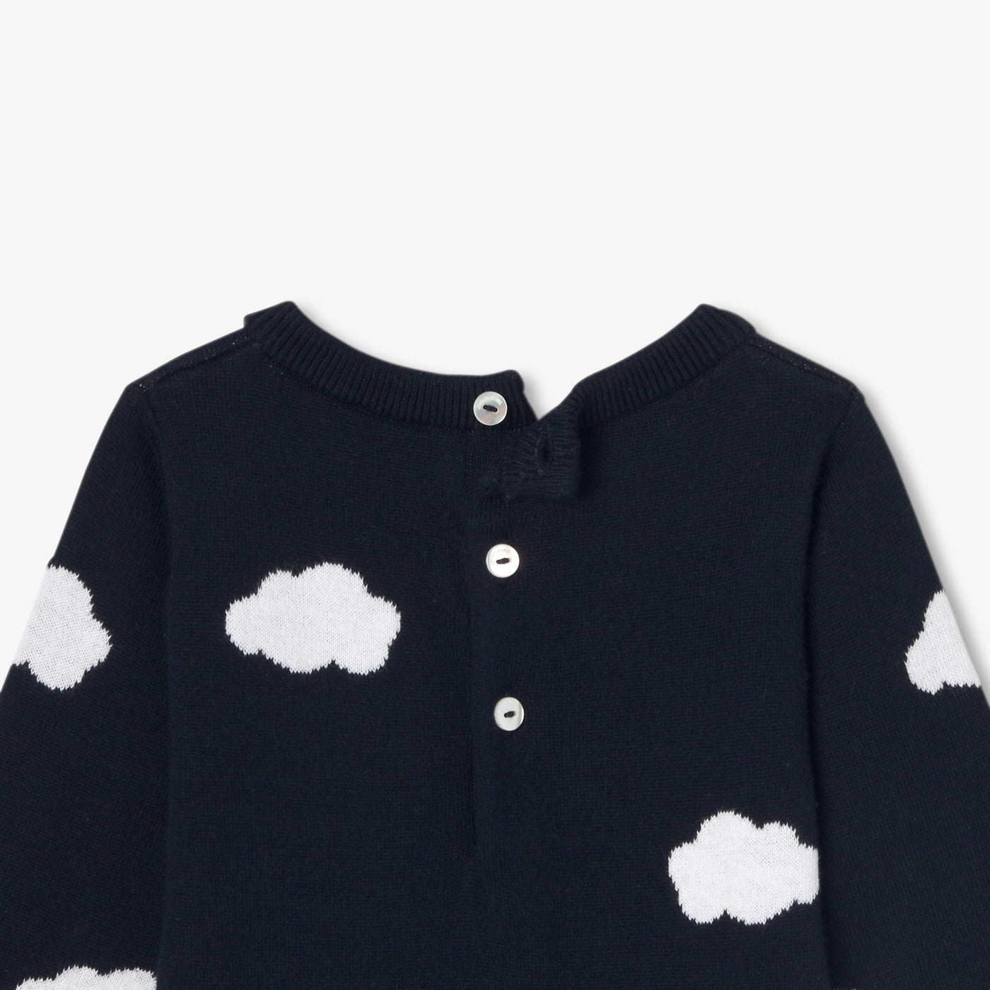 Baby boy knit jumpsuit