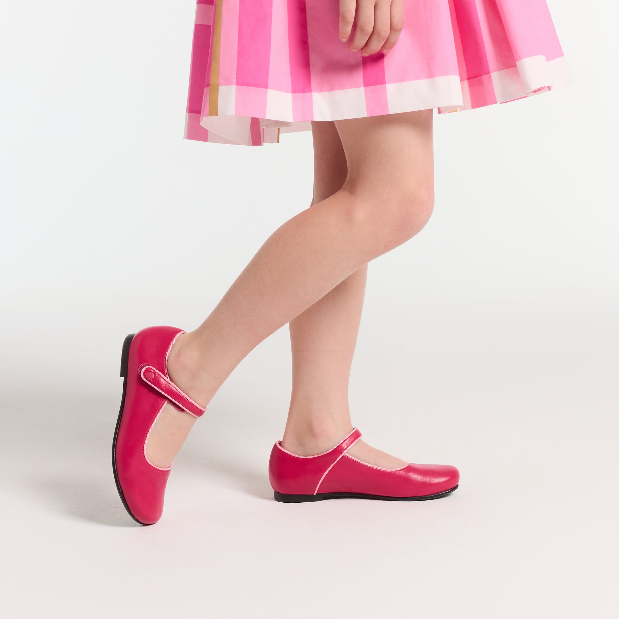 Girl patent leather babies