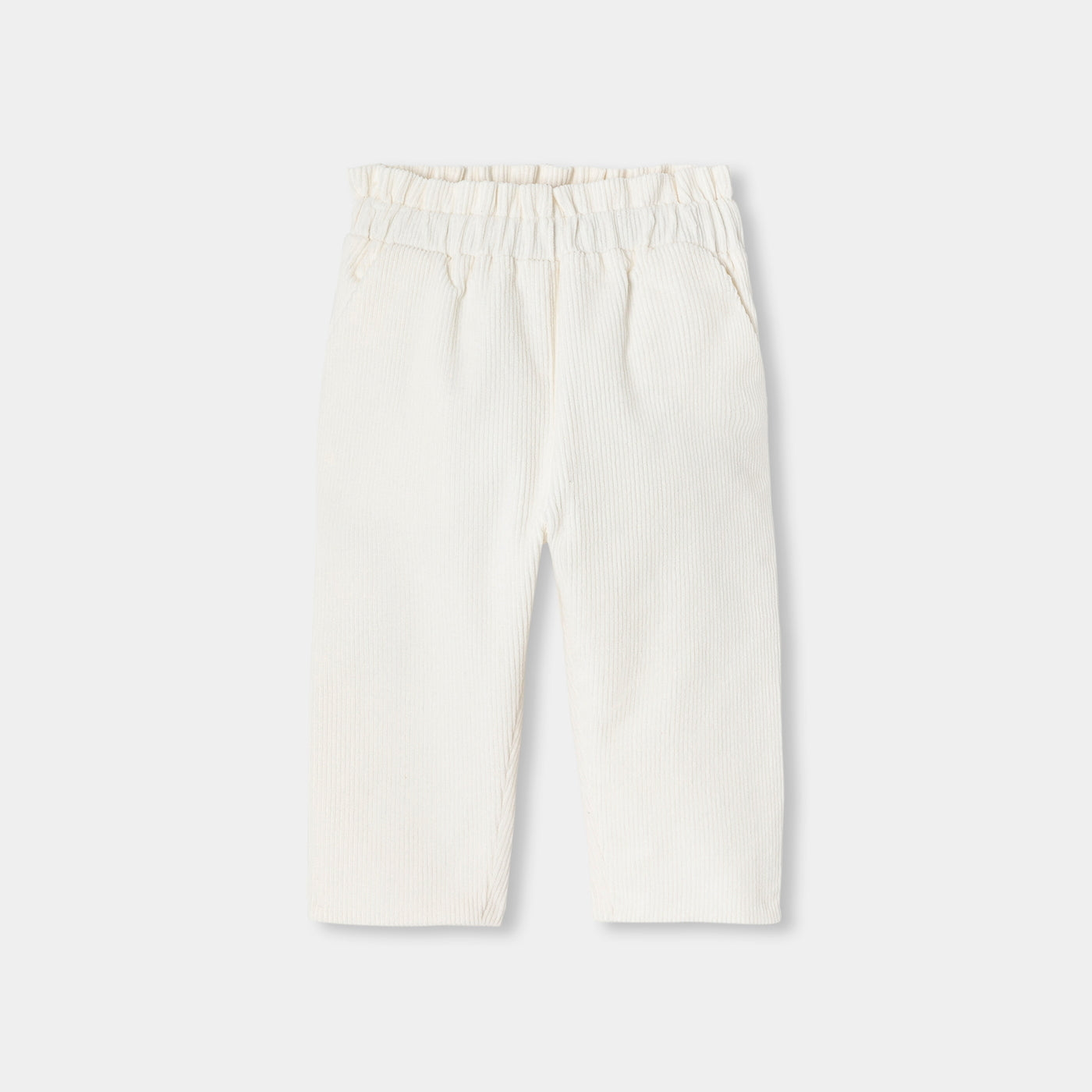 Baby girl velvet trousers