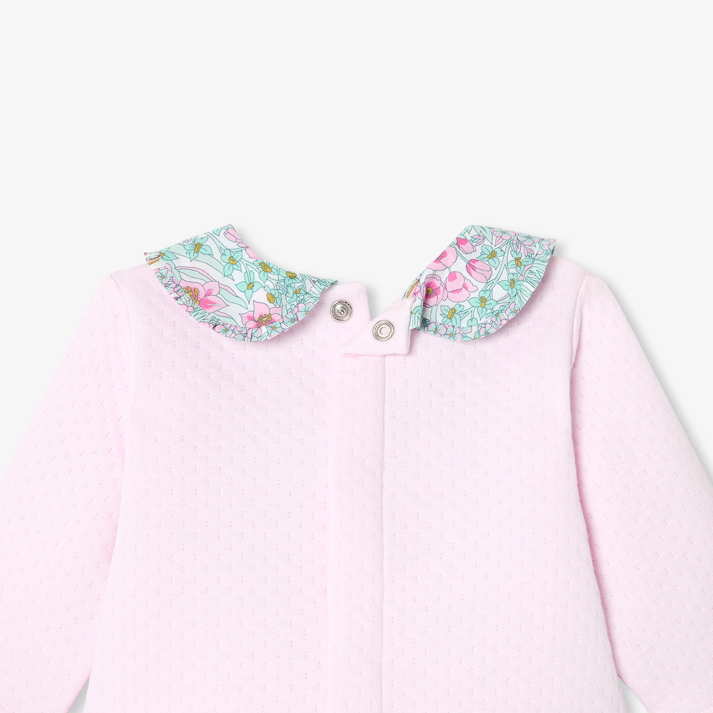 Baby girl comfort set in double sided jersey