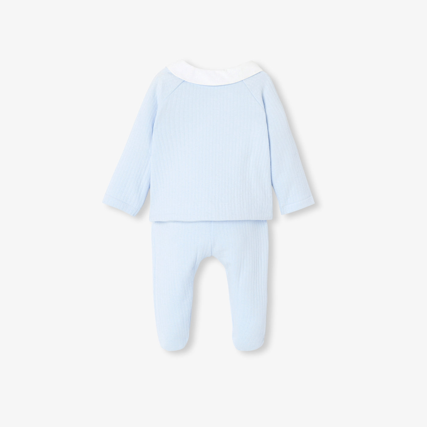 Baby boy comfort set in double-sided jersey