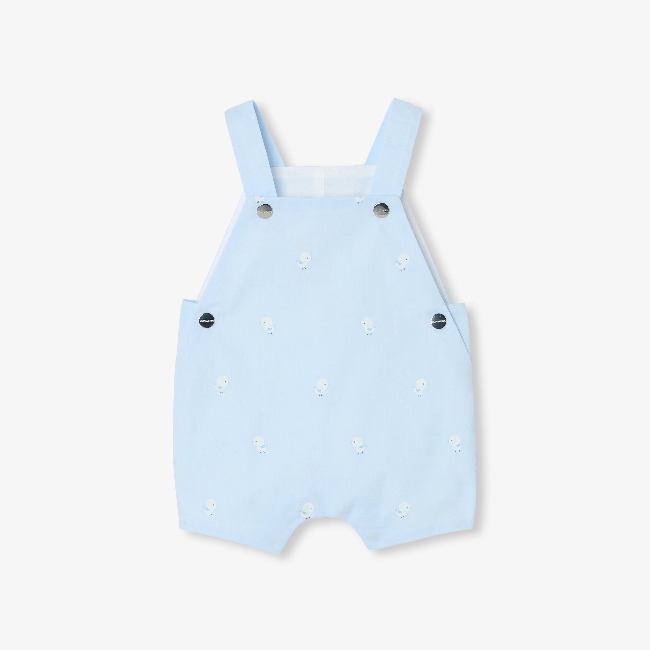 Baby boy Oxford short dungarees