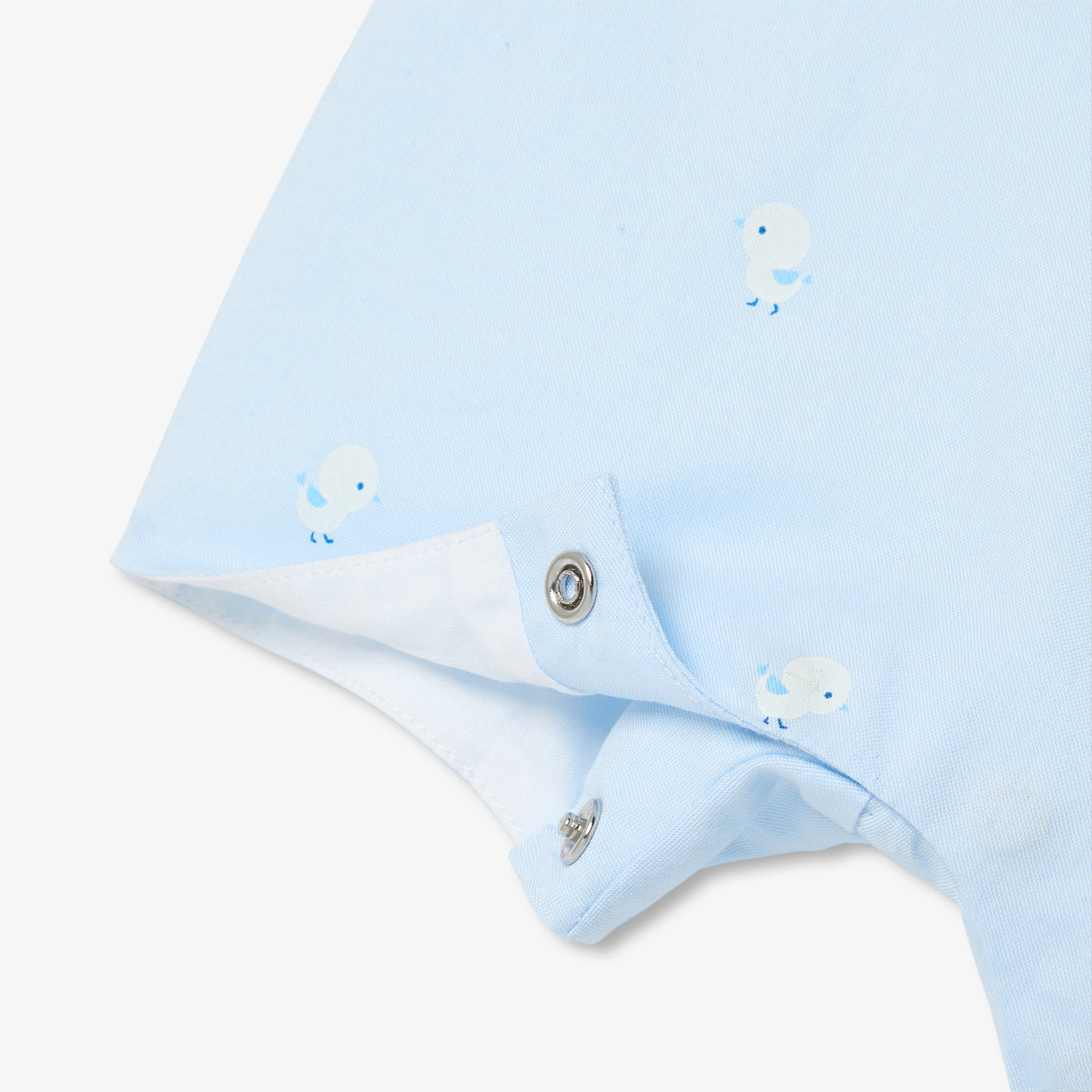 Baby boy Oxford short dungarees