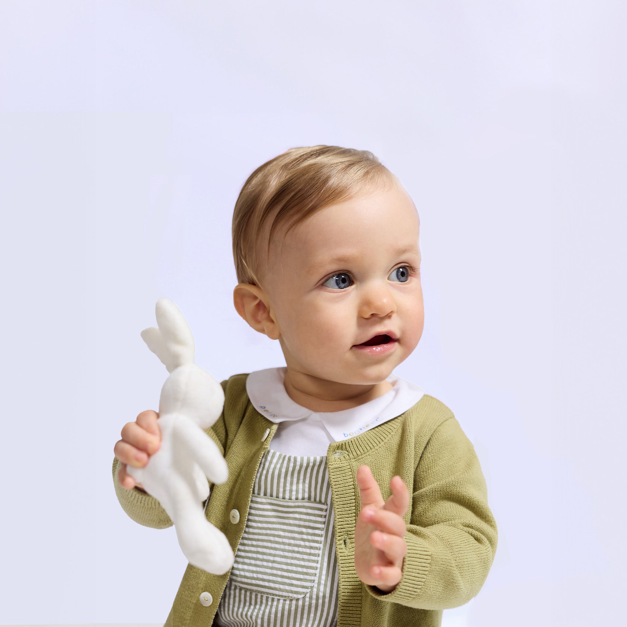 Baby cardigan in cotton