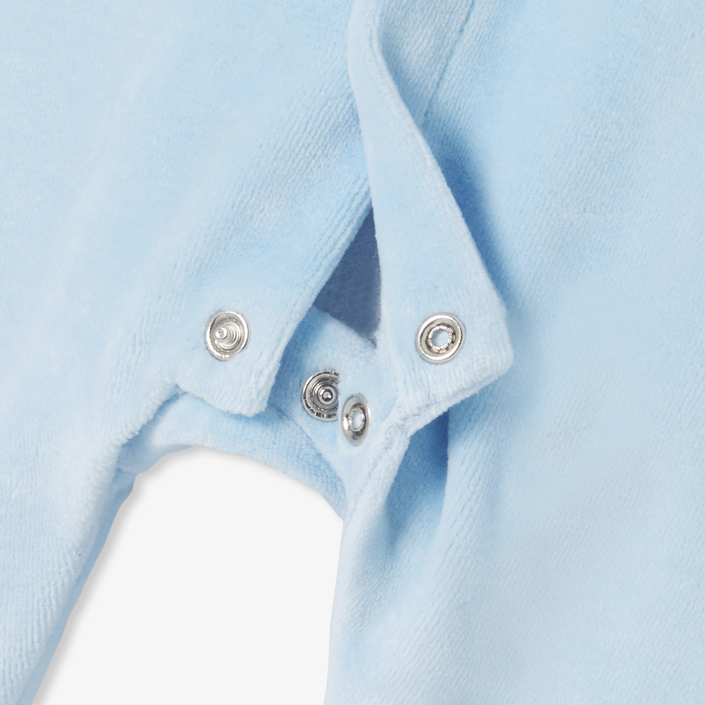 Baby boy velvet pyjamas