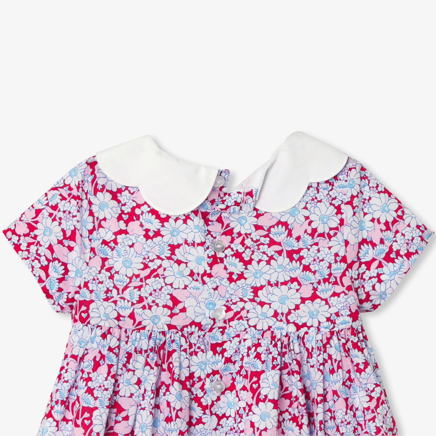 Baby girl dress in Liberty fabric