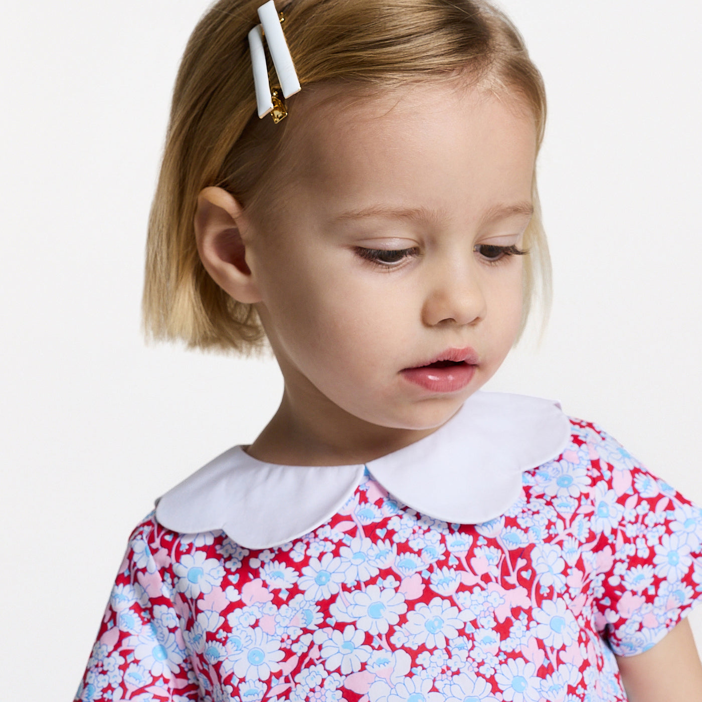 Baby girl dress in Liberty fabric