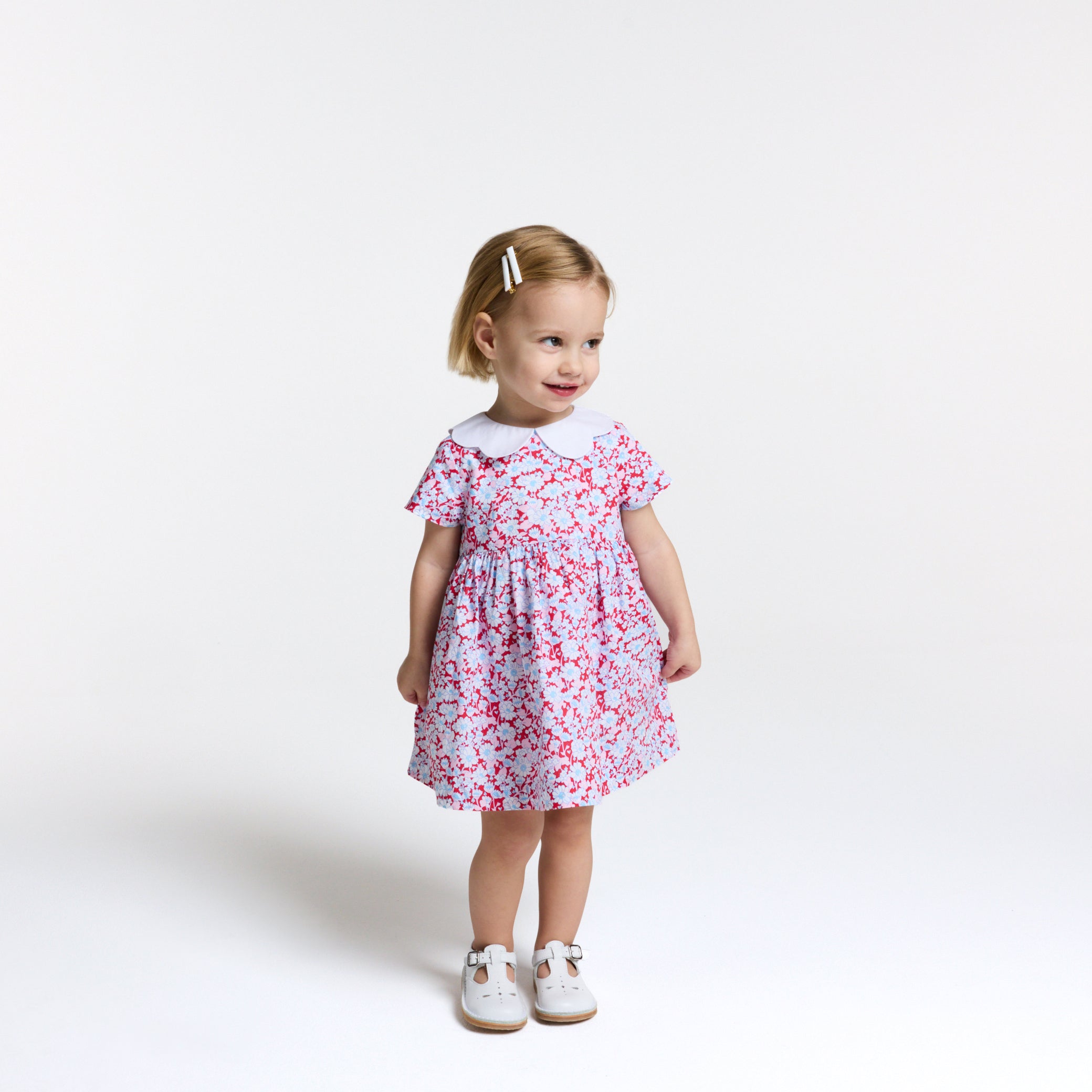 Baby girl dress in Liberty fabric